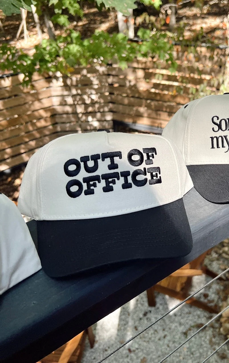 Out of Office - Vintage Trucker Hat - Image 16