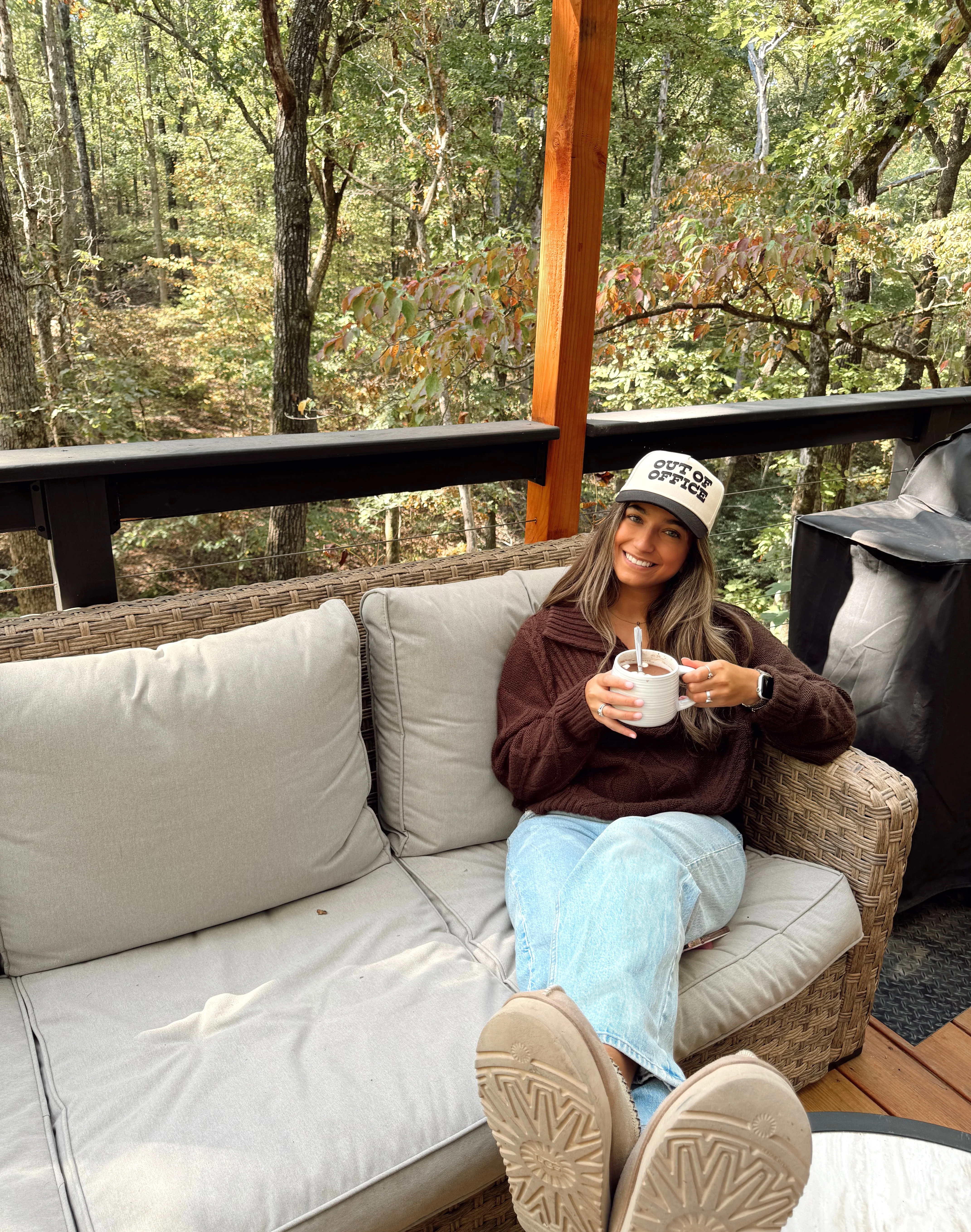 Out of Office - Vintage Trucker Hat - Image 17