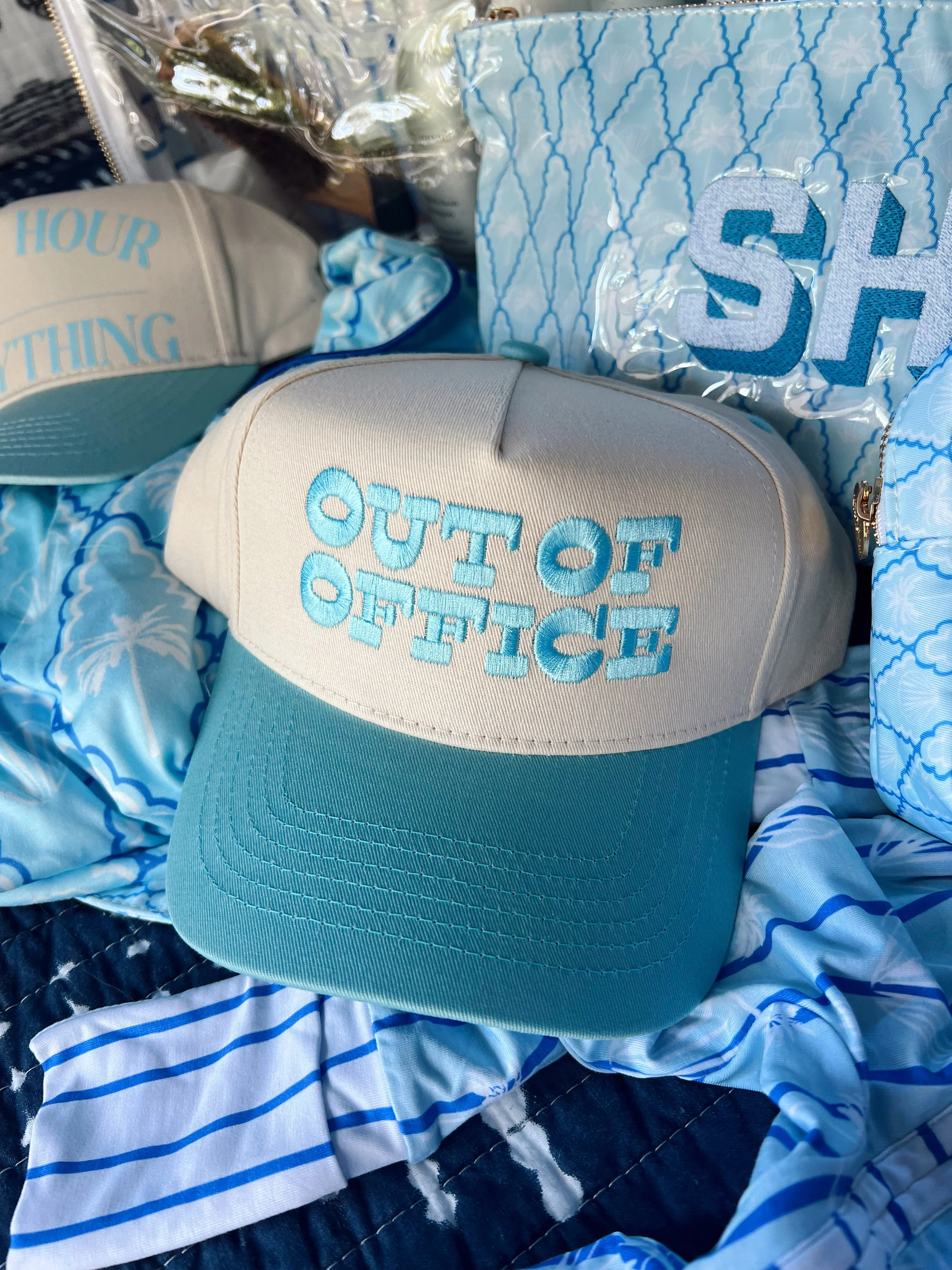 Out of Office - Vintage Trucker Hat - Image 4