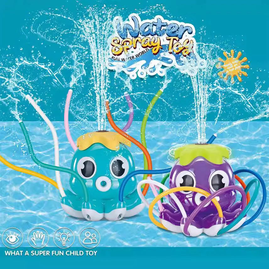 Outdoor Octopus Sprinkler Play Water Octopus Grass Sprinkler Toy - Image 5