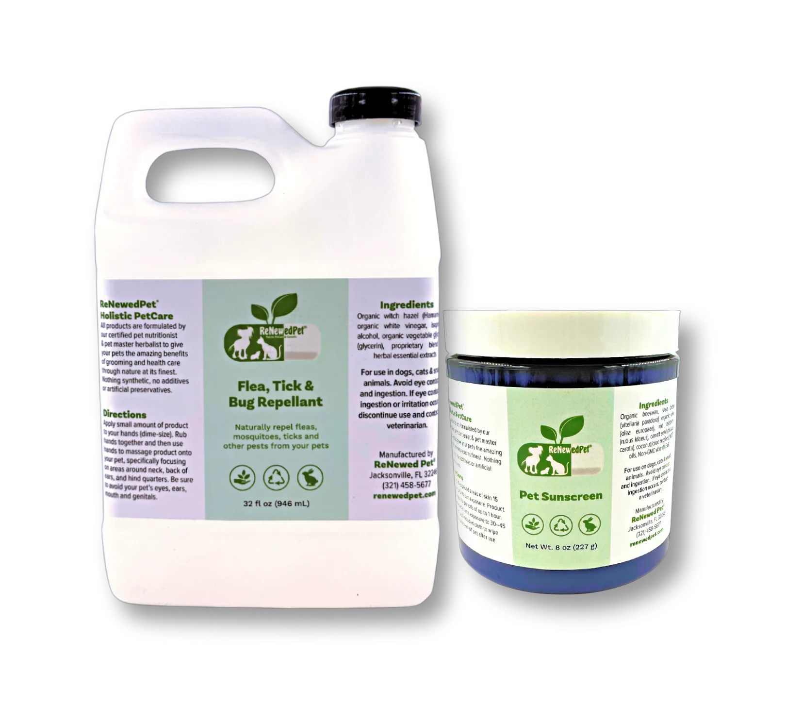 OUTDOOR SAFETY KIT/ Sunscreen & Flea/Tick/Bug Repellent - Image 4