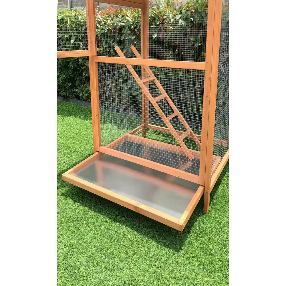 Outdoor Wooden Bird Cage - Image 10