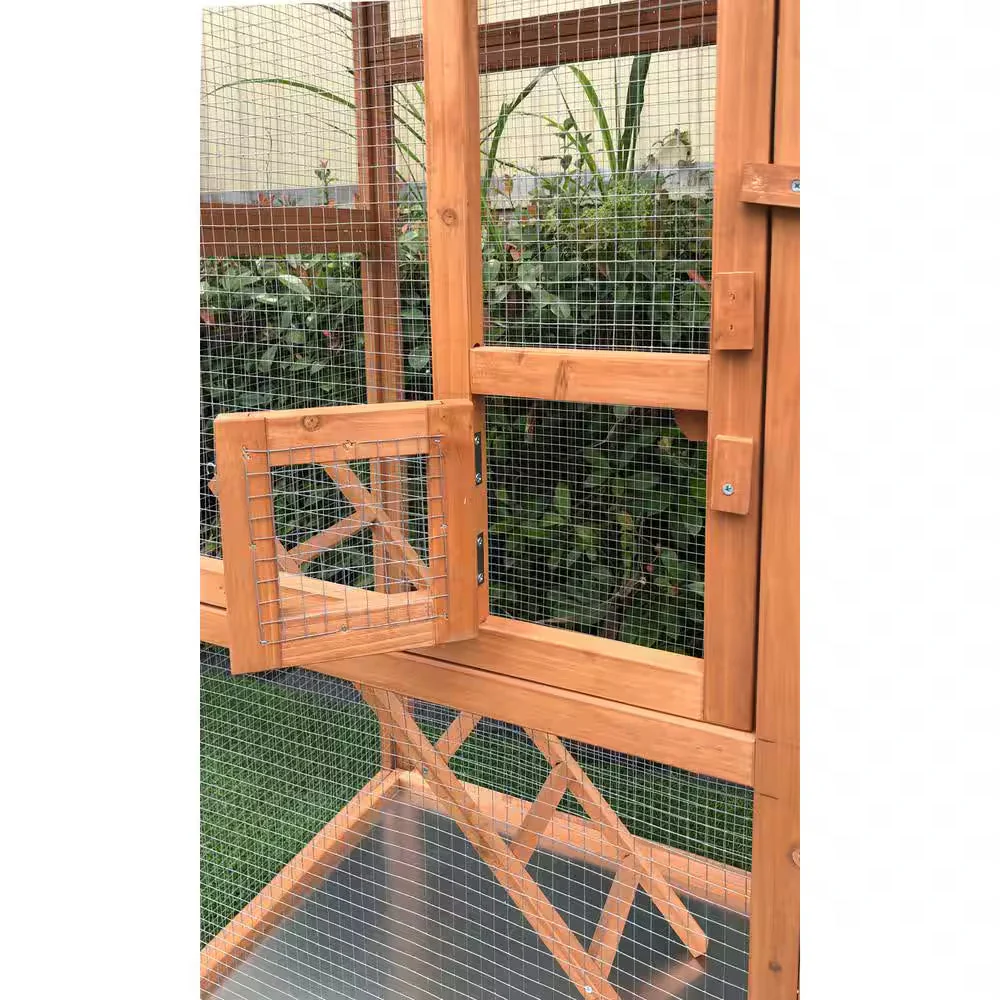 Outdoor Wooden Bird Cage - Image 6
