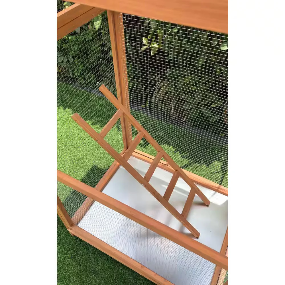 Outdoor Wooden Bird Cage - Image 7