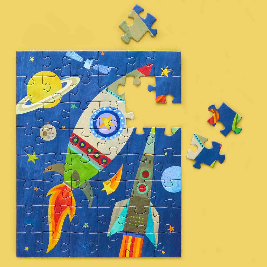 Outer Space 48 Piece Jigsaw Puzzle Snax - Image 2