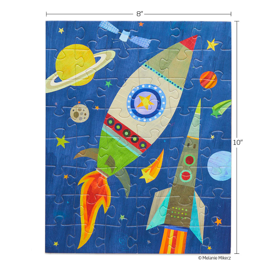 Outer Space 48 Piece Jigsaw Puzzle Snax - Image 4
