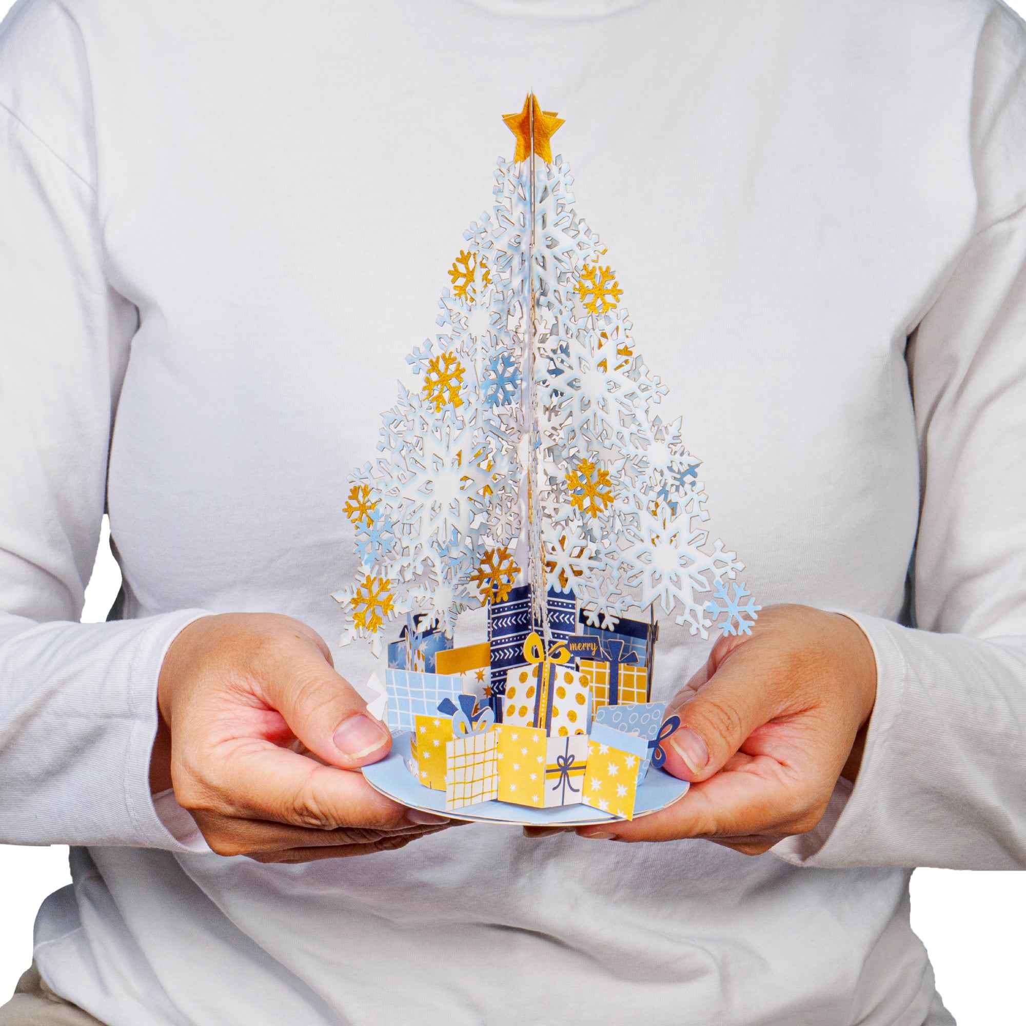Oversized Magical Christmas Tree Keepsake Pop Up Card - Image 3