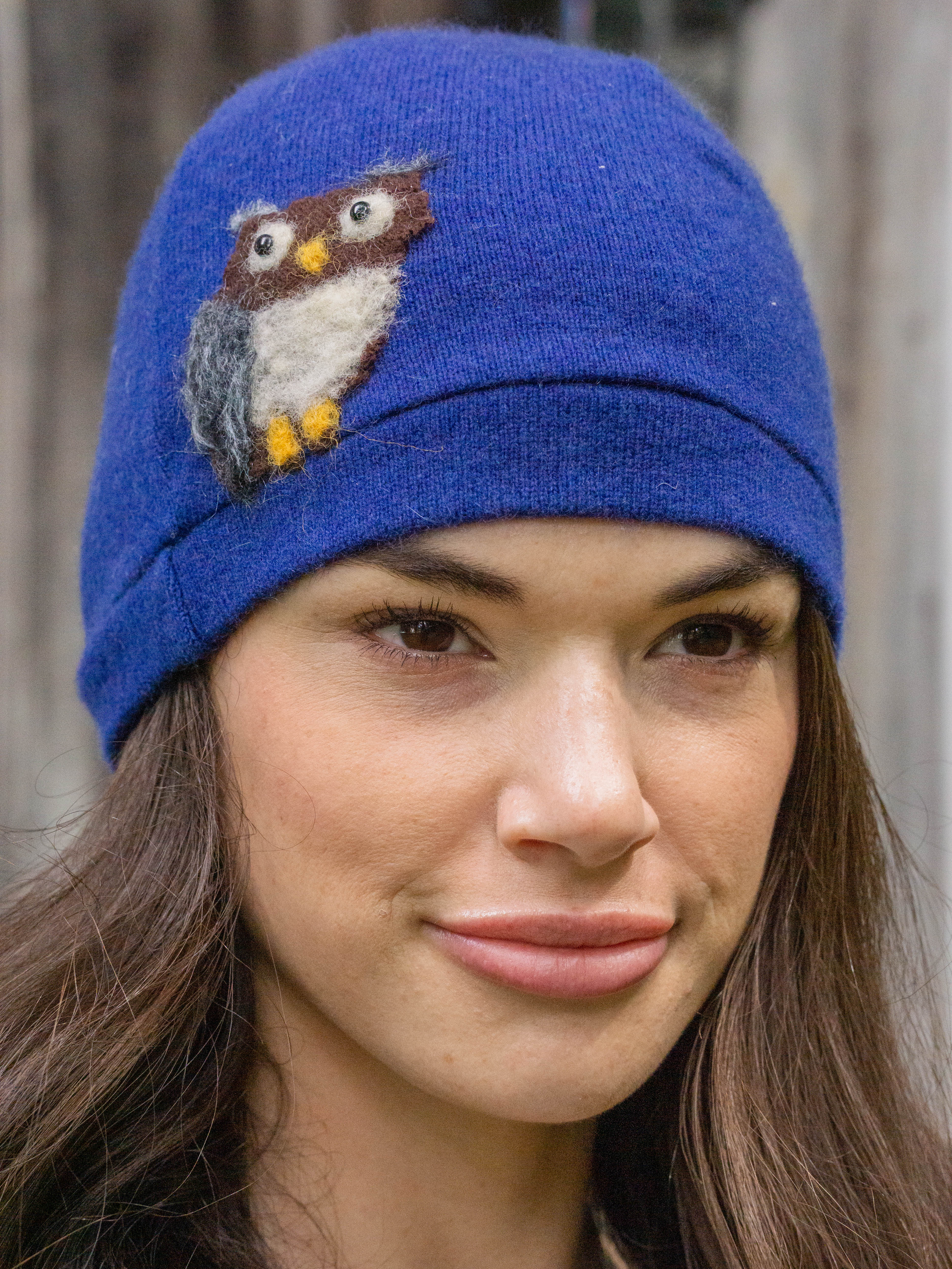 Owl Cashmere Hat - Adult/Big Kid - Image 7