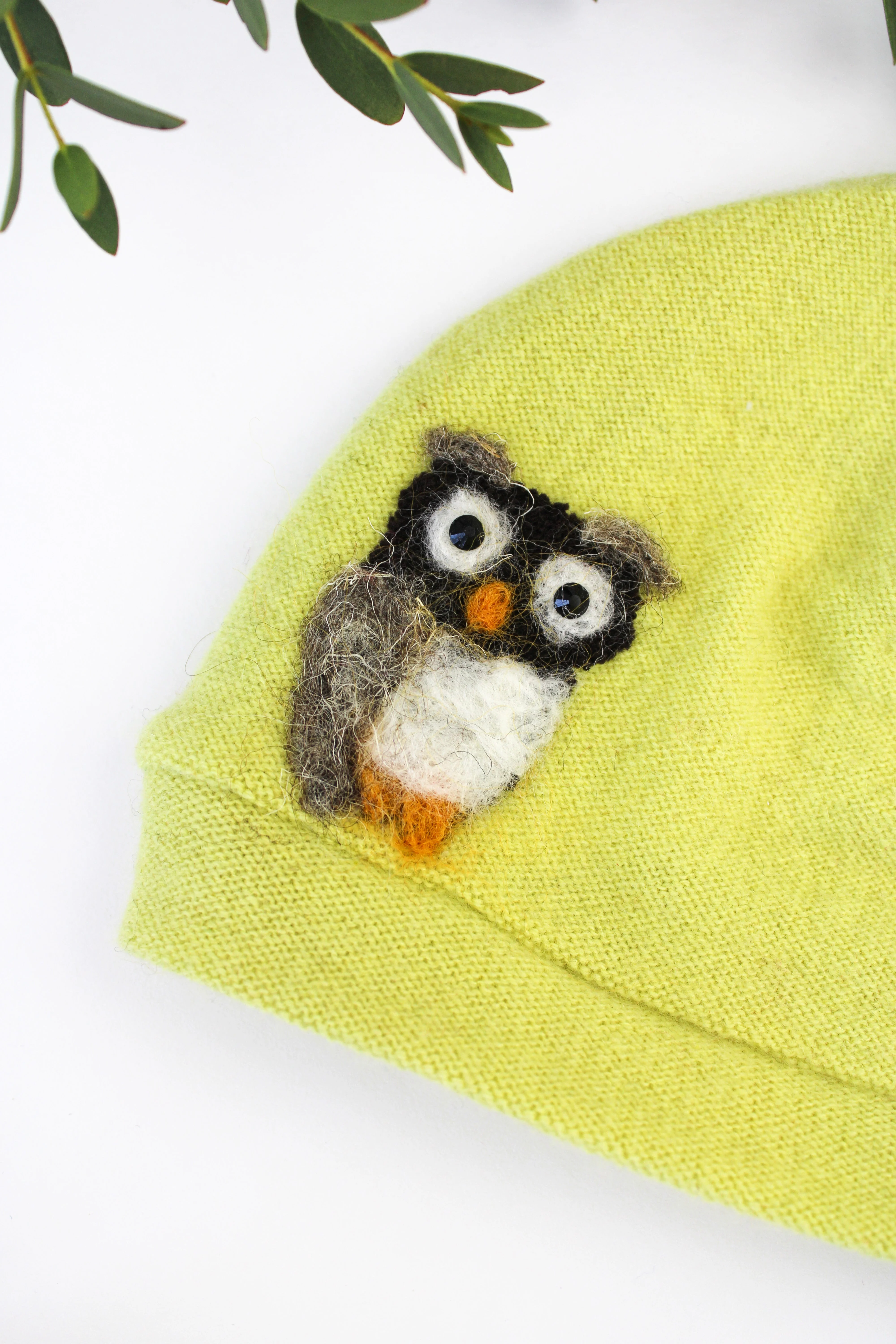 Owl Cashmere Hat - Baby - Image 11
