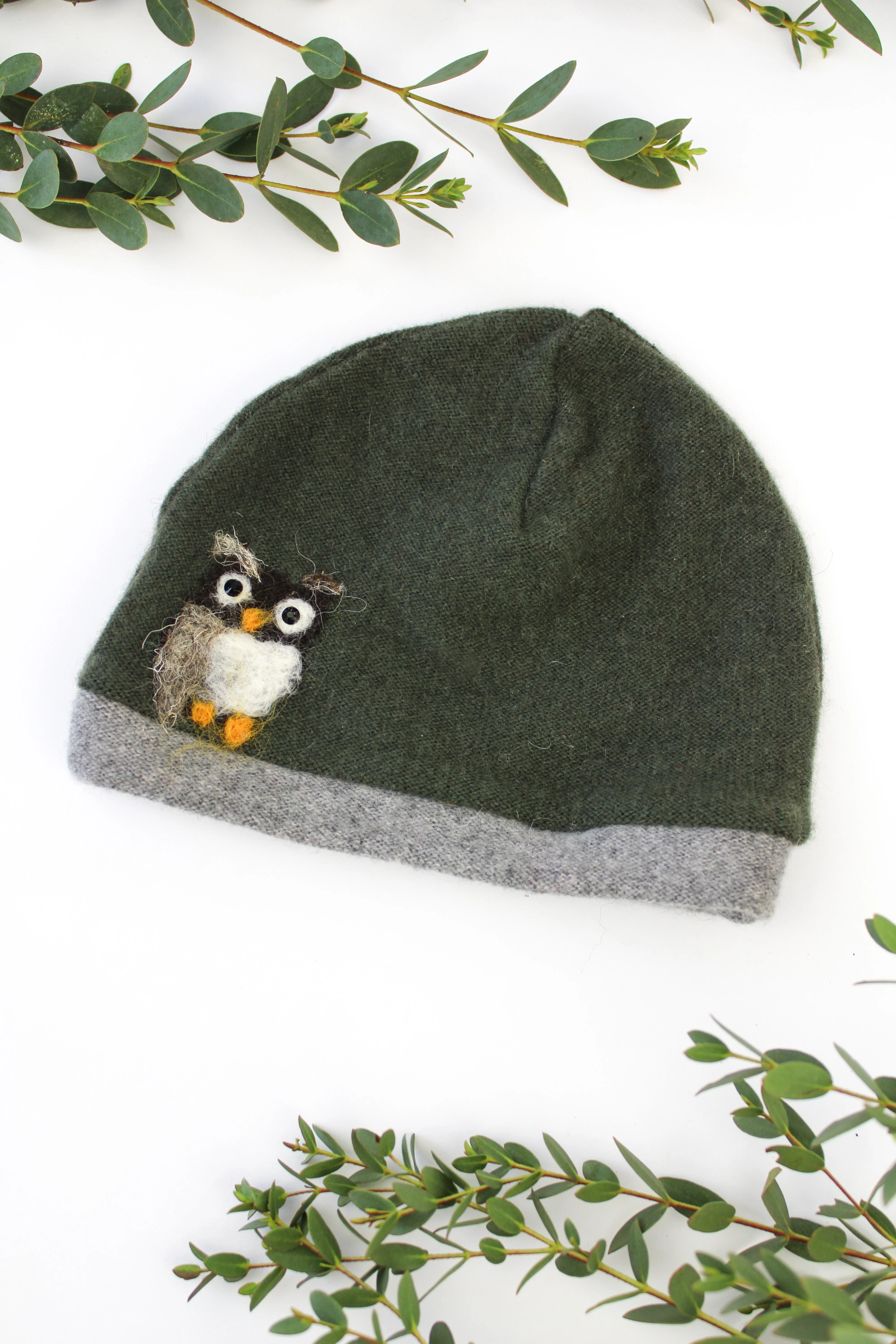 Owl Cashmere Hat - Baby - Image 13