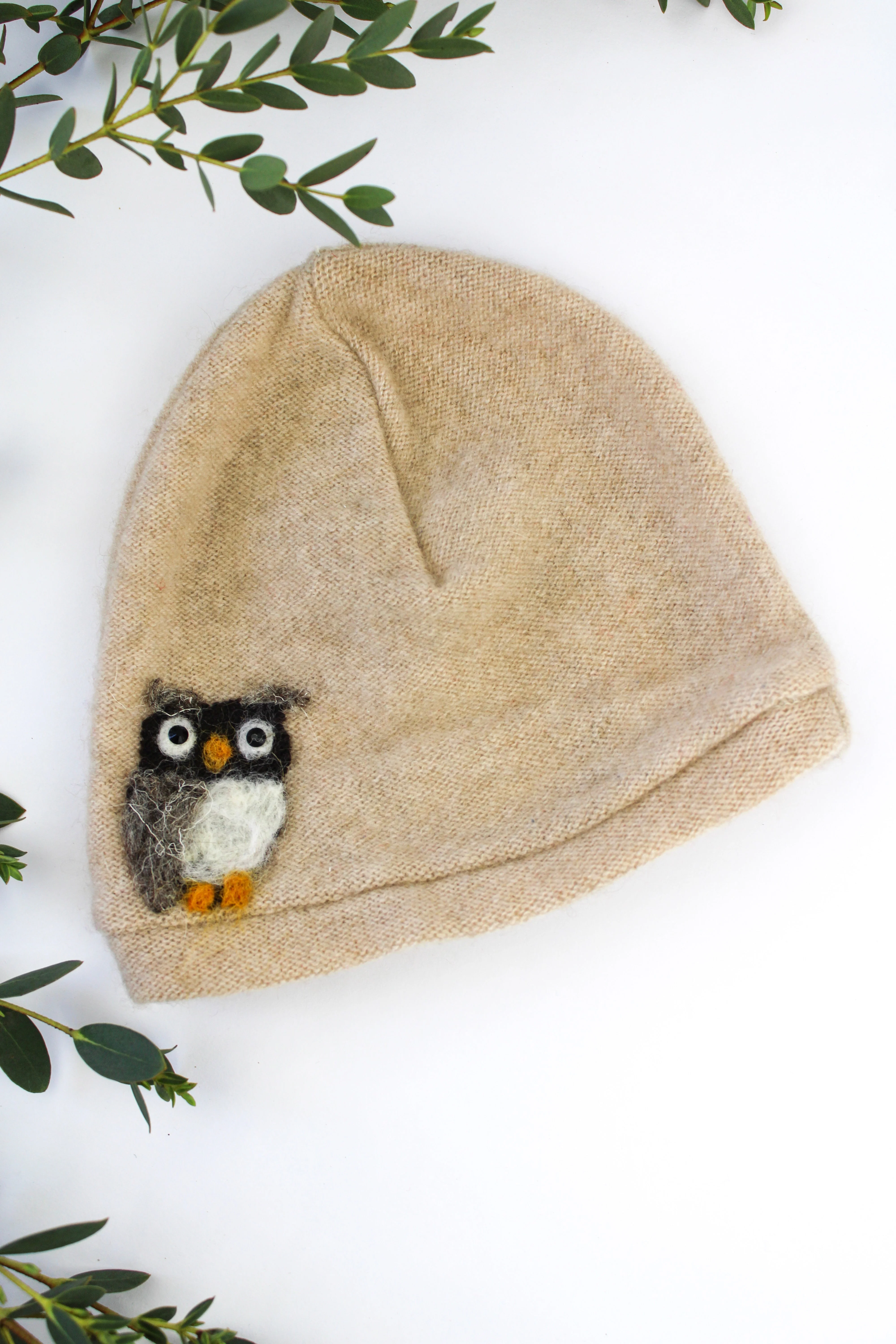 Owl Cashmere Hat - Baby - Image 14
