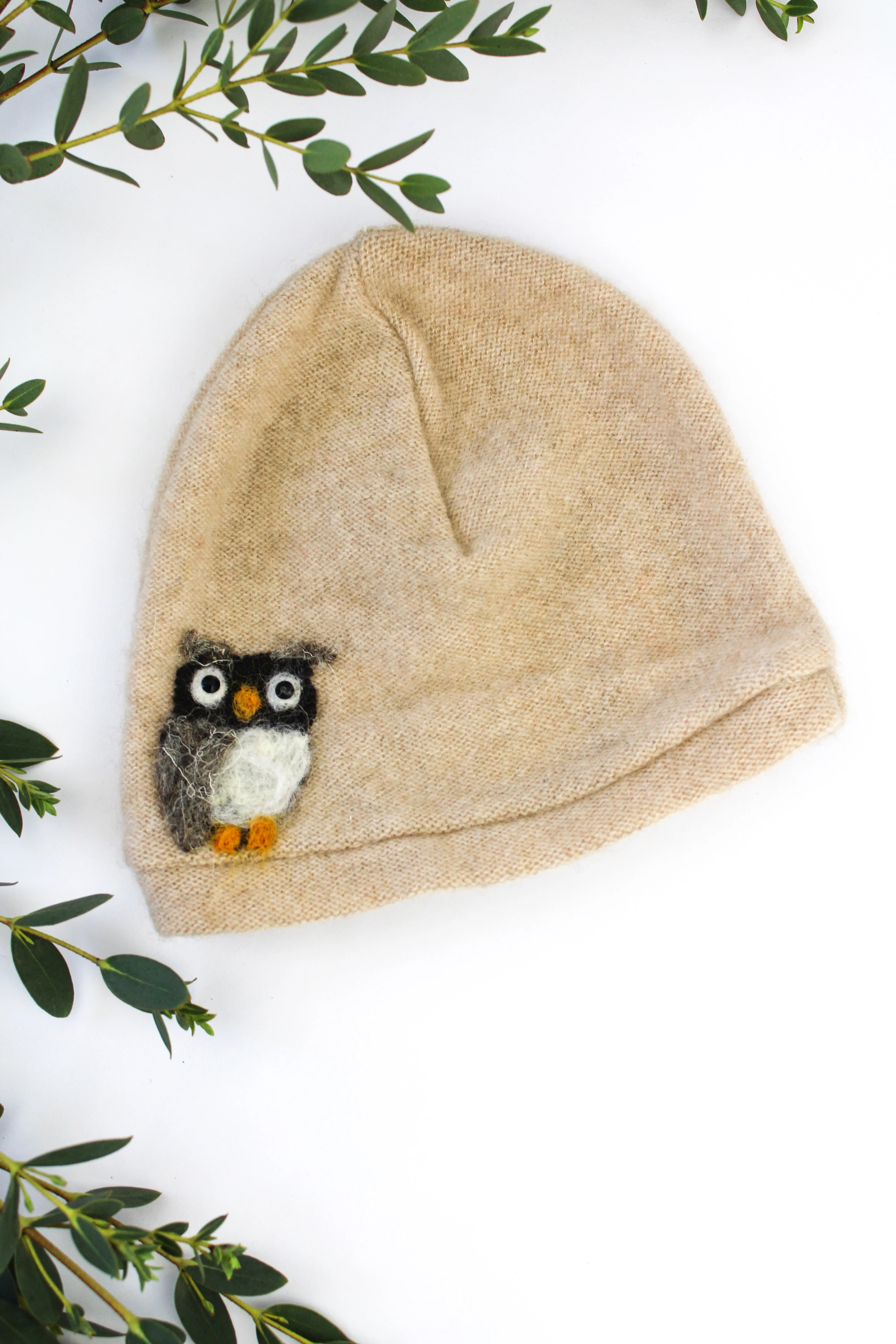 Owl Cashmere Hat - Baby - Image 15