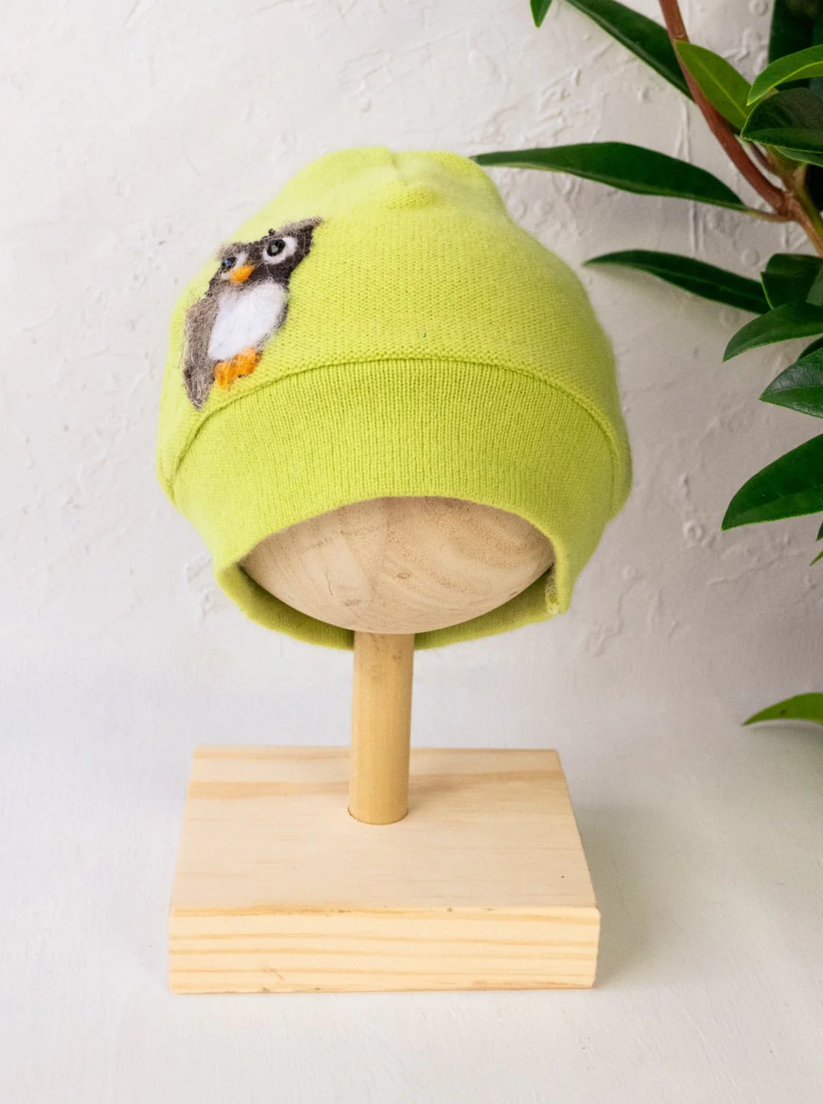 Owl Cashmere Hat - Baby - Image 3