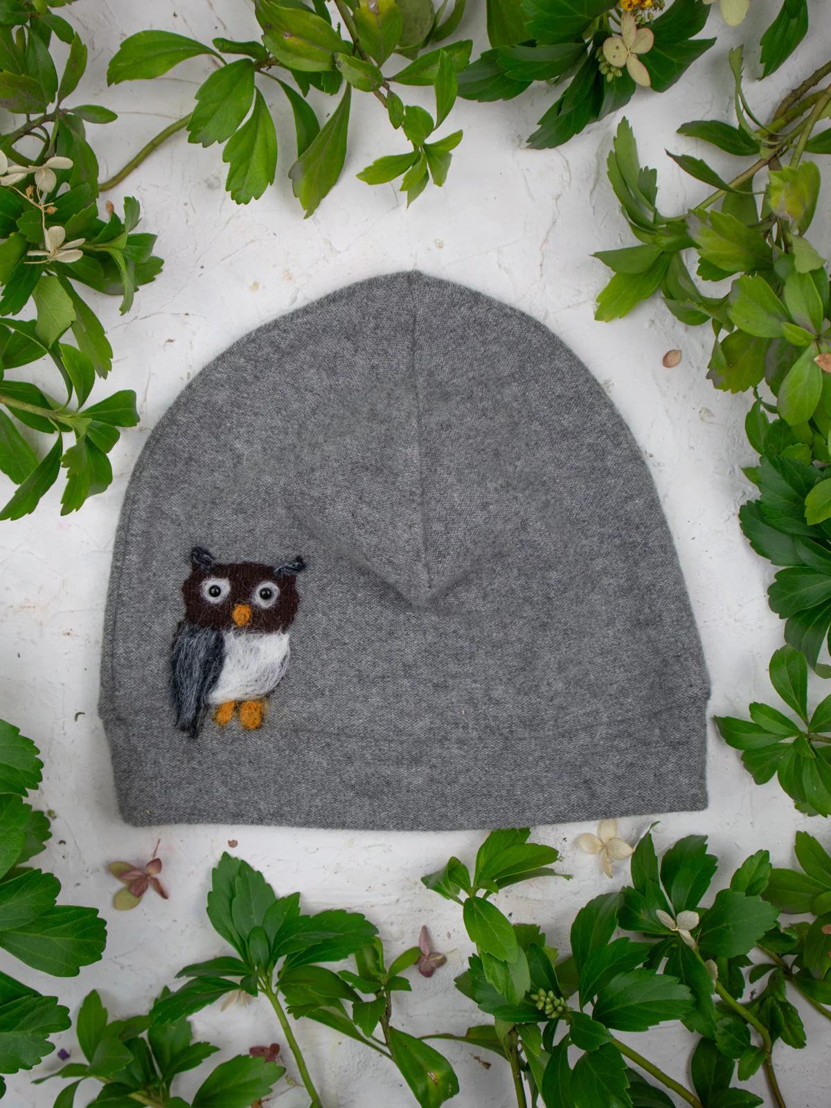 Owl Cashmere Hat - Child - Image 6