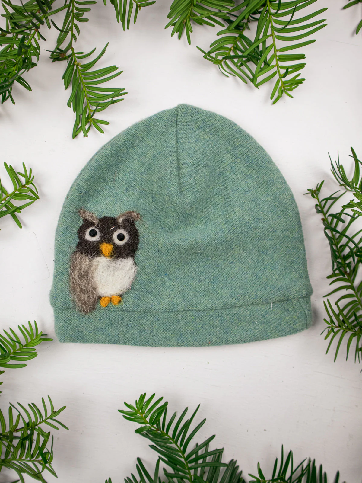 Owl Cashmere Hat - Child - Image 7