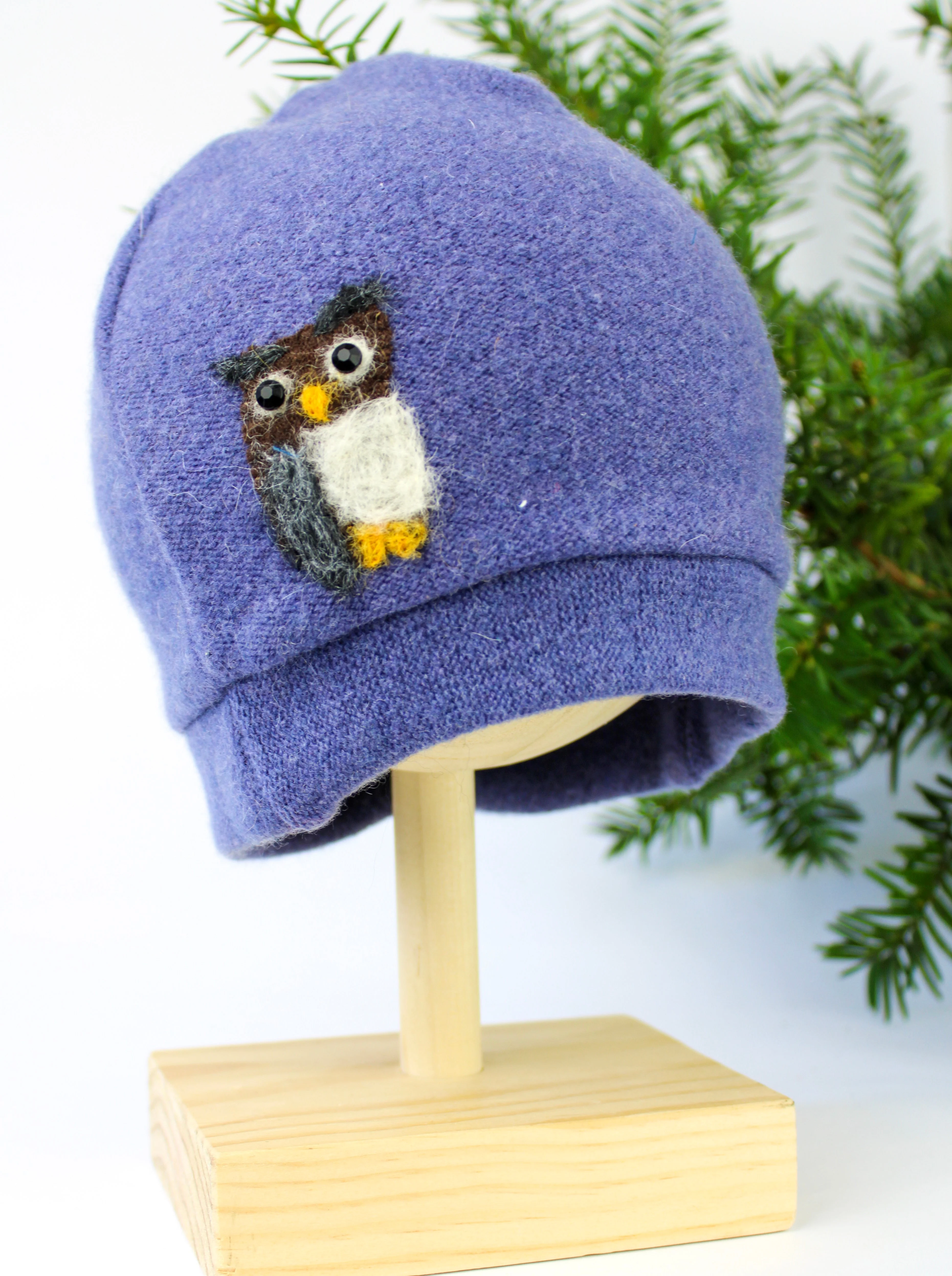Owl Cashmere Hat - Toddler - Image 10