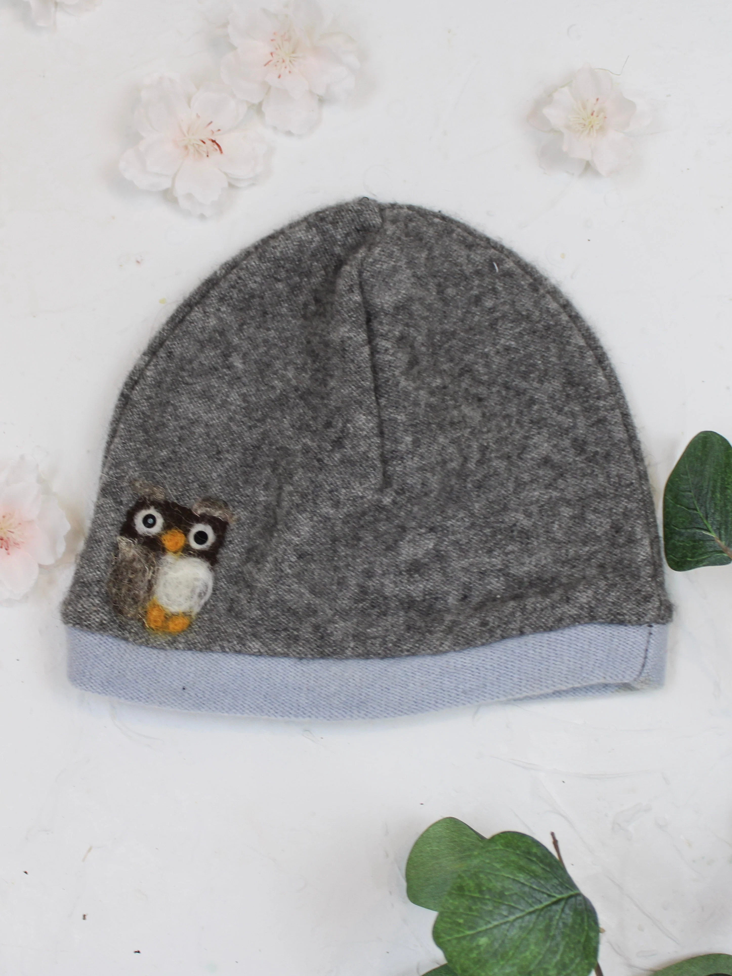 Owl Cashmere Hat - Toddler - Image 12