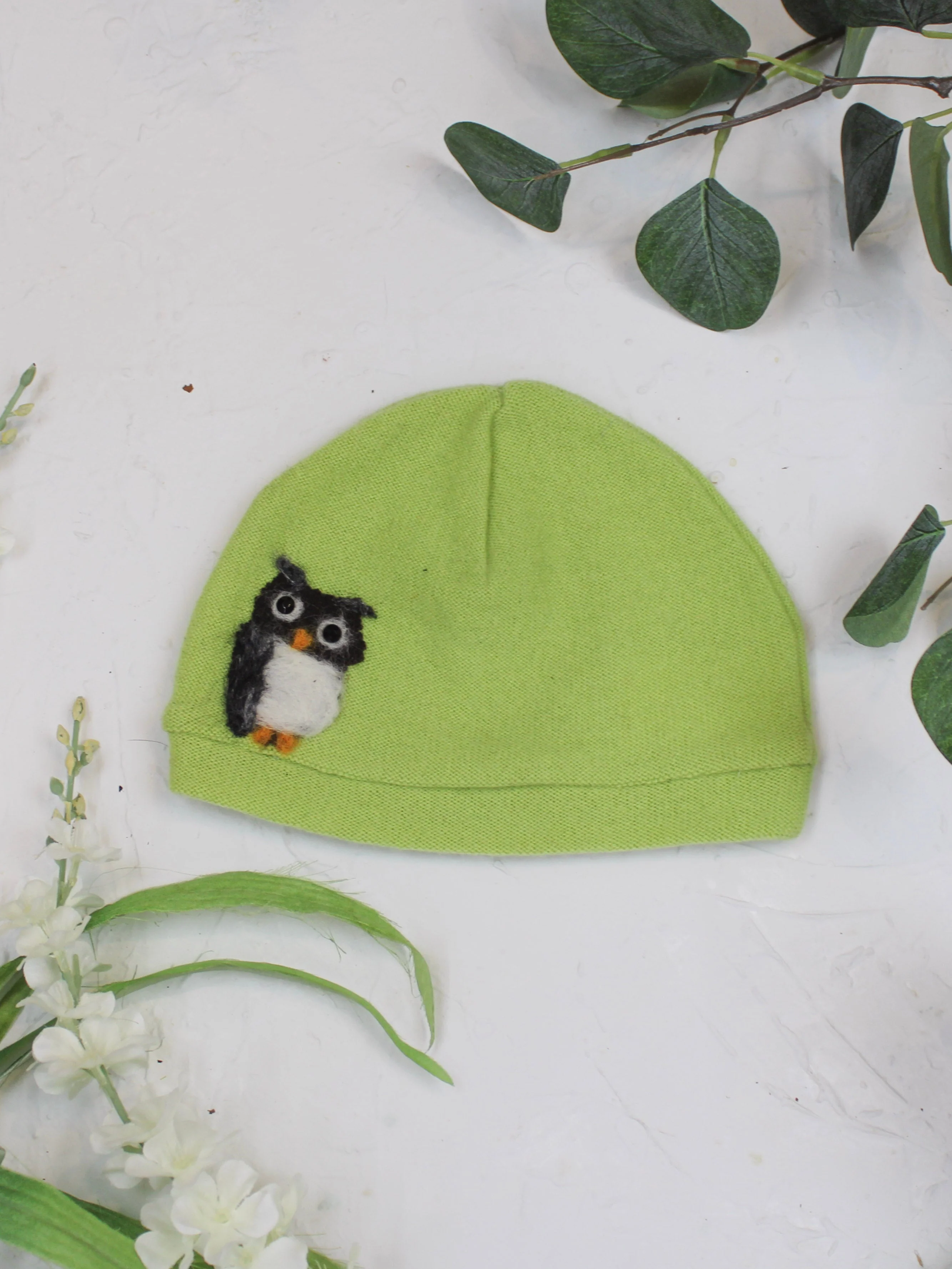 Owl Cashmere Hat - Toddler - Image 15