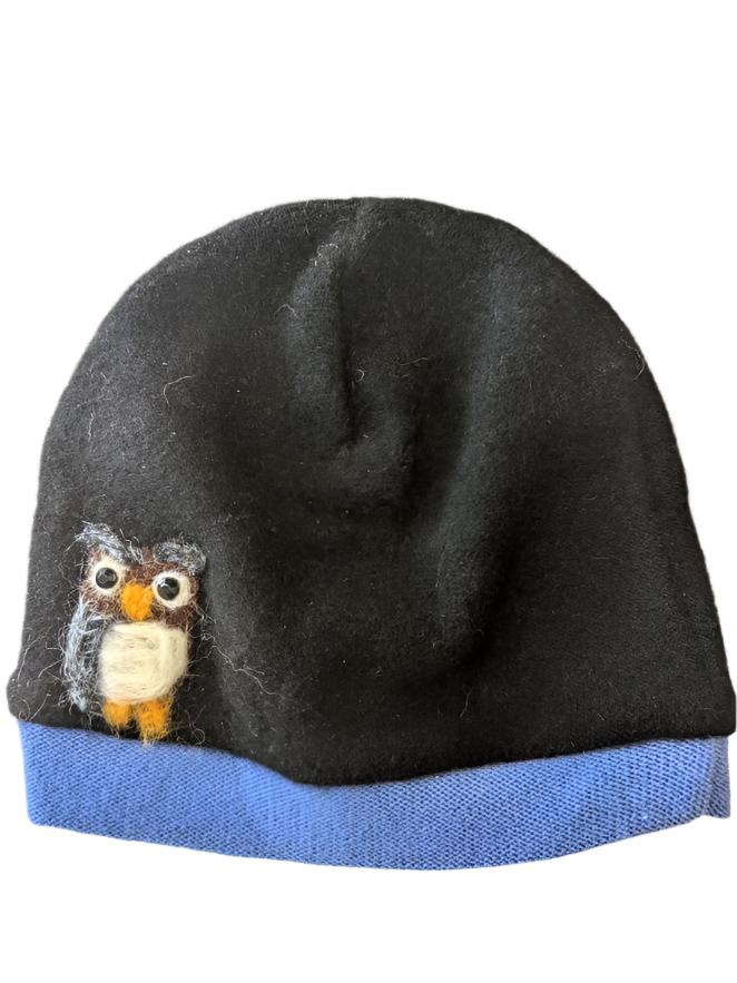 Owl Cashmere Hat - Toddler - Image 8