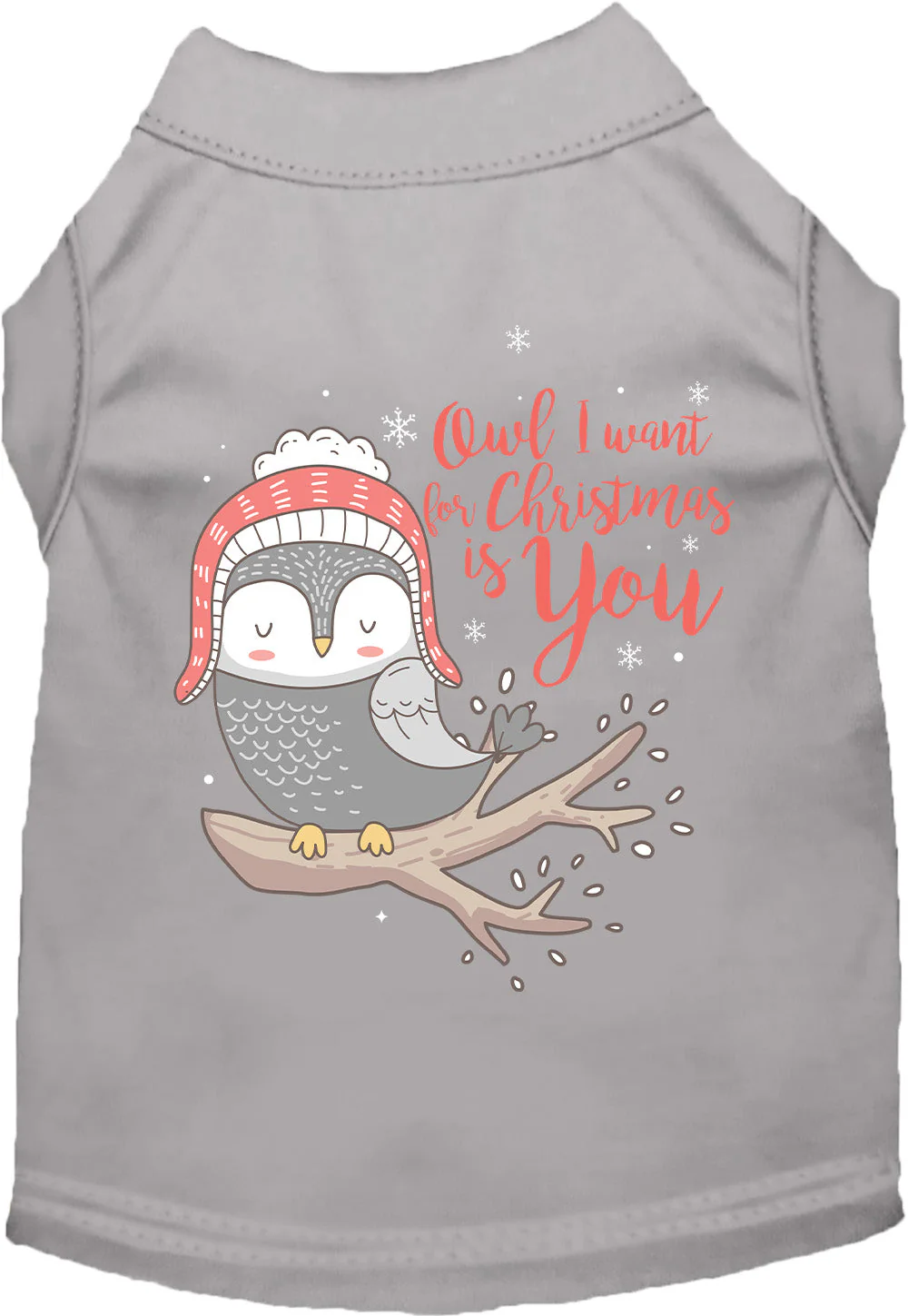 Owl I Want For Christmas Pet Shirt - Image 6