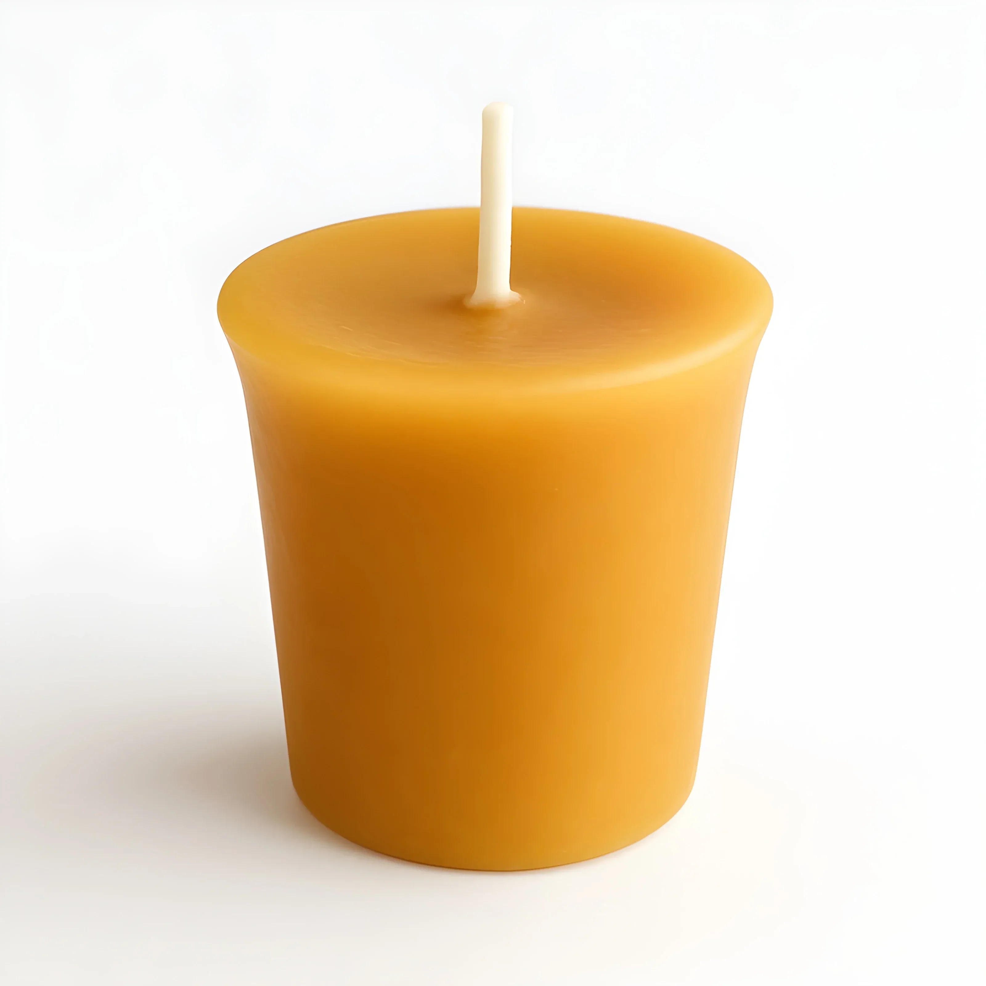 Pair of 2 Beeswax Votive Candles in Package - Image 2