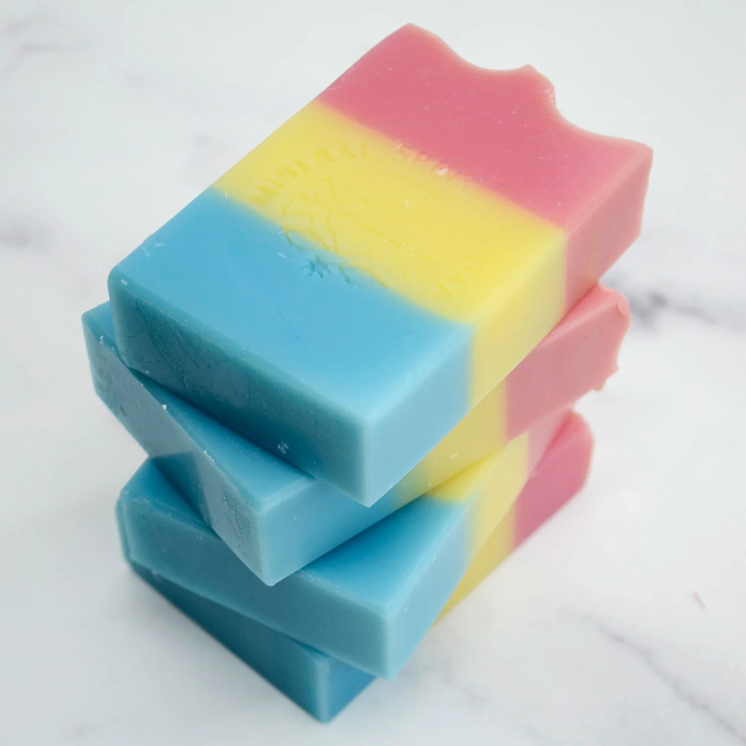 Pan Pride Strawberry Peach Handcrafted Soap - Image 2