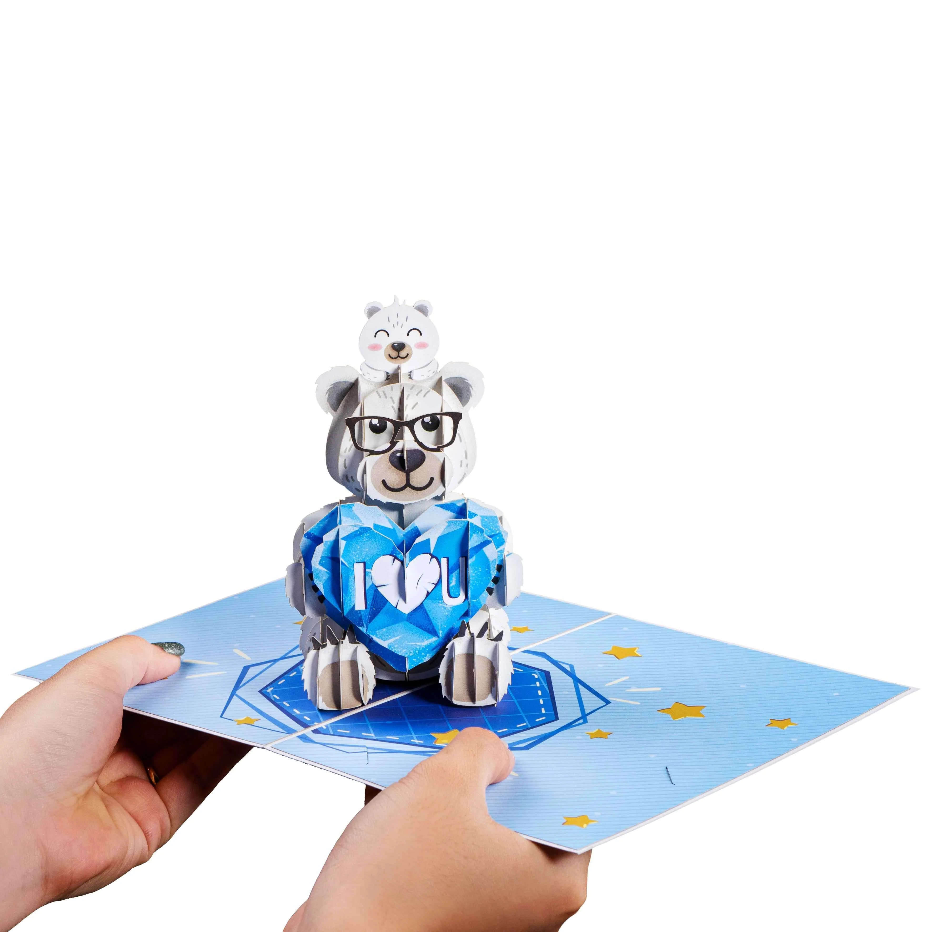 Papa Bear Pop Up Card - Image 2