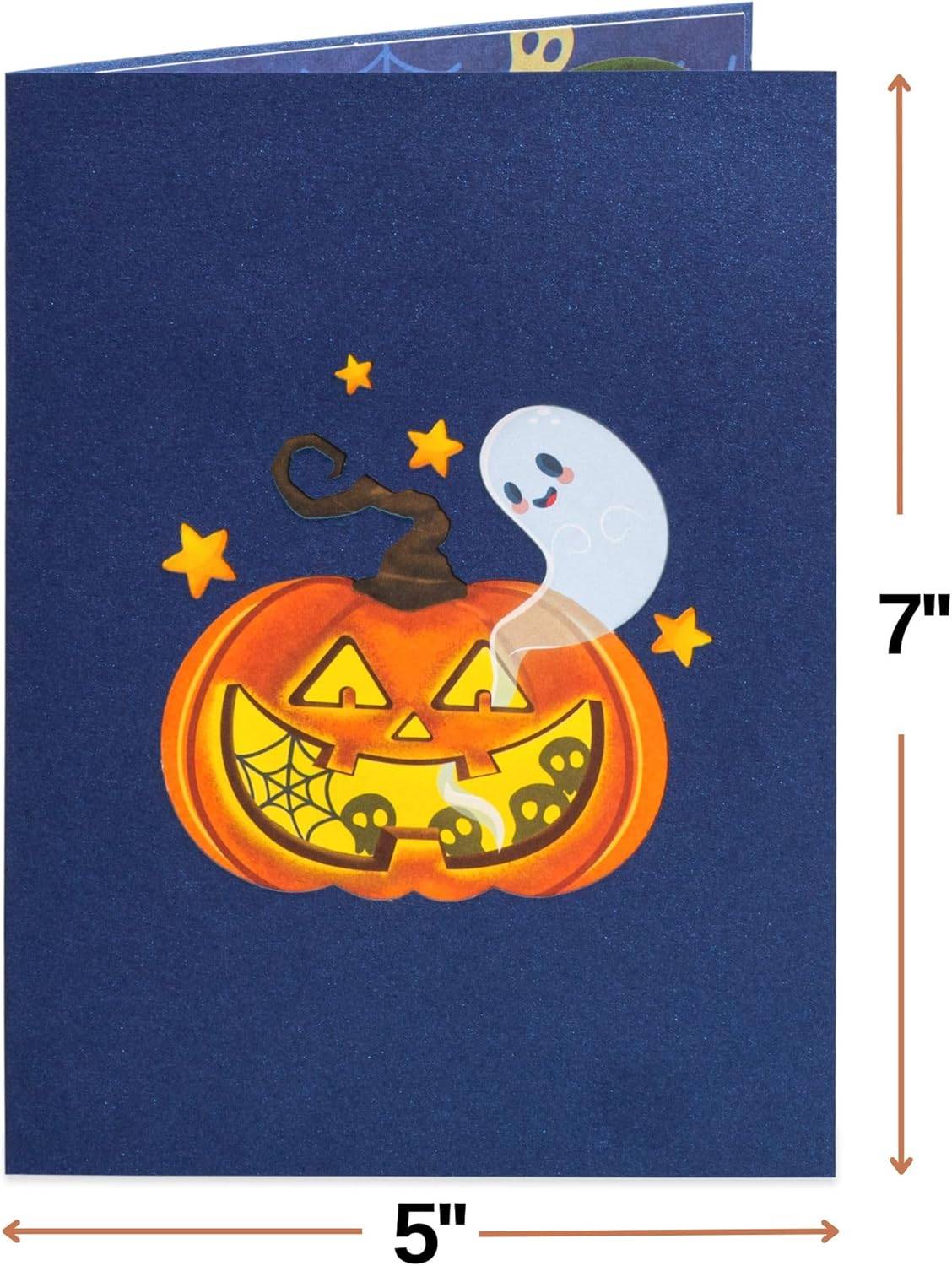 Paper Love Halloween Pumpkin Pop Up Card - Image 4