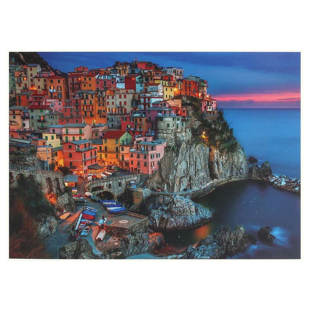 Paper Puzzle Island Villa Can Be Set Jigsaw Puzzle - Image 2