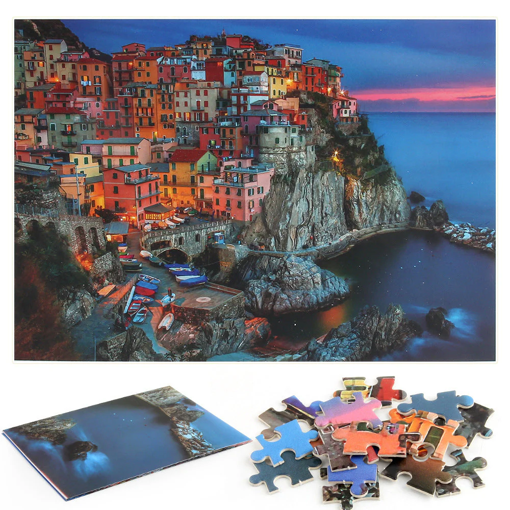 Paper Puzzle Island Villa Can Be Set Jigsaw Puzzle - Image 4