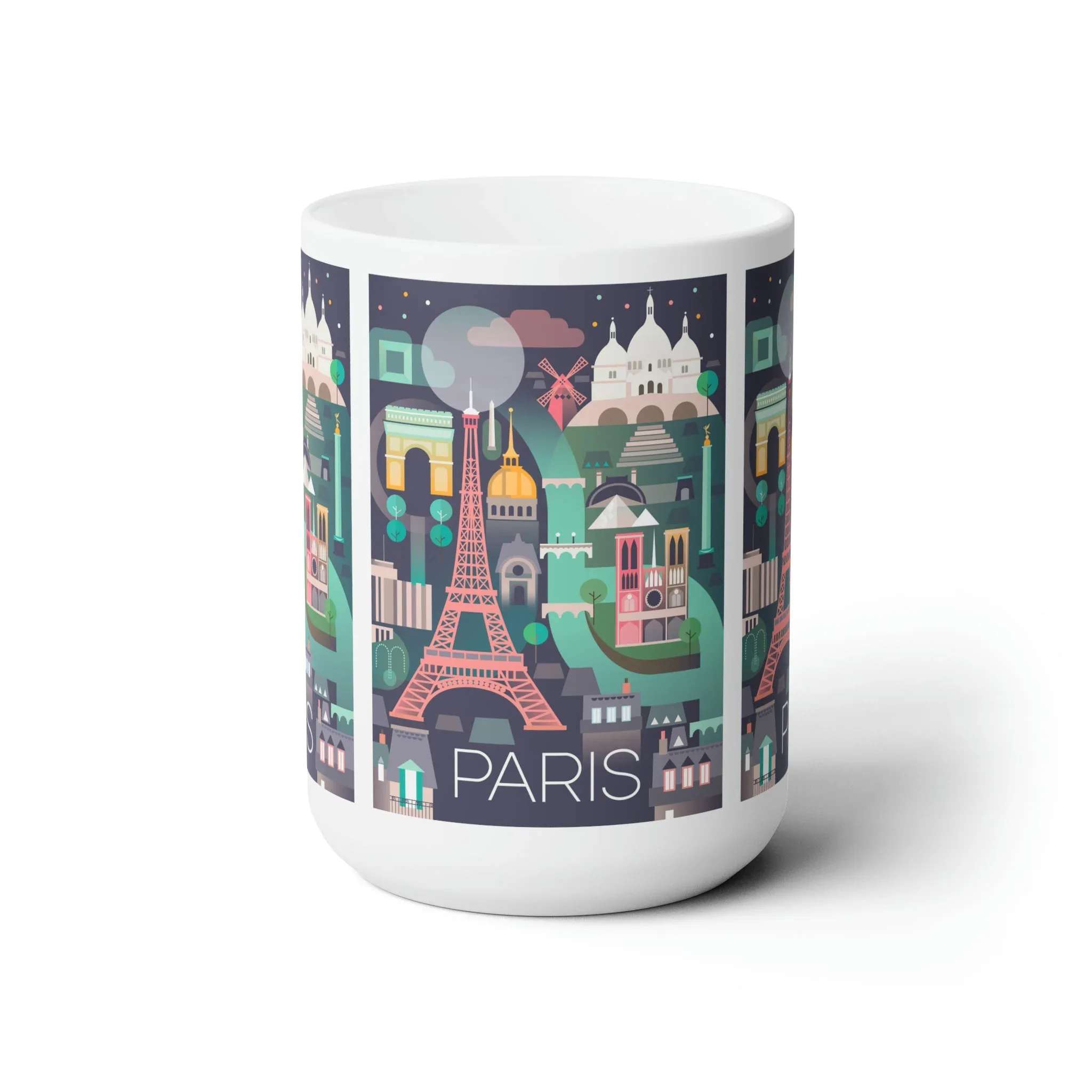 Paris Ceramic Mug 11oz or 15oz - Image 2