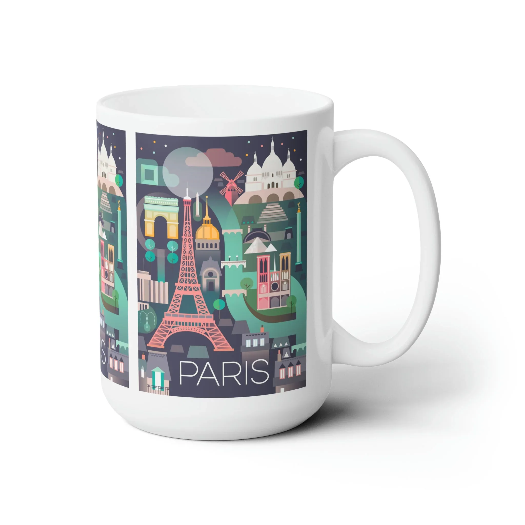 Paris Ceramic Mug 11oz or 15oz - Image 3