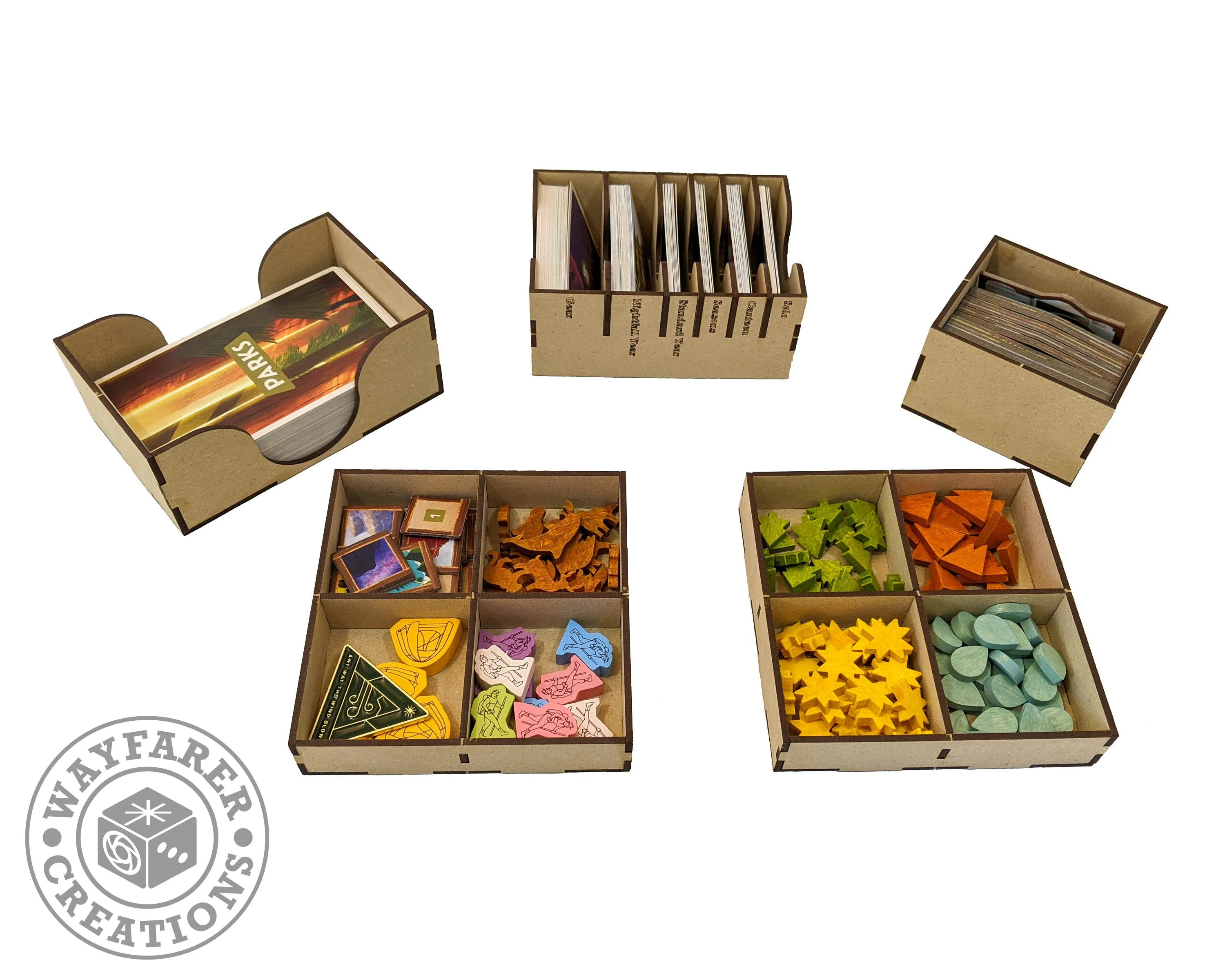Parks Board Game Organizer Insert - Image 2
