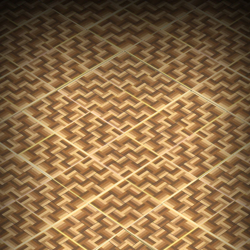 Parquet Flooring - B3 Customs Printed 2x2 Tile - Image 2