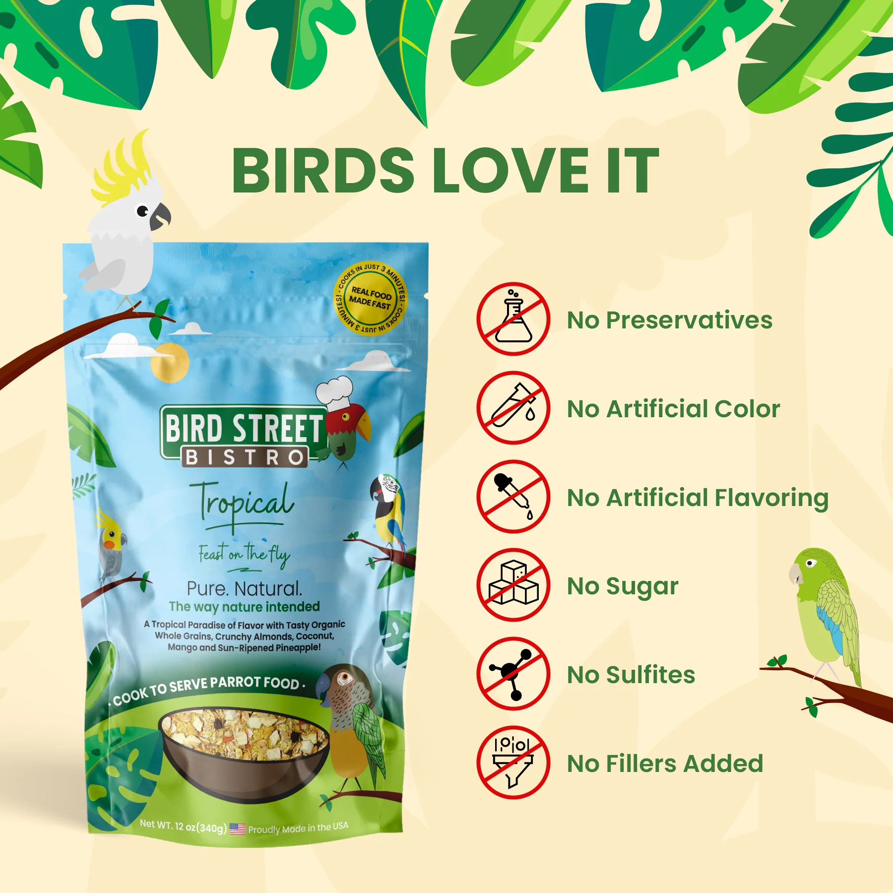 Parrot Food Variety Pack - Image 4