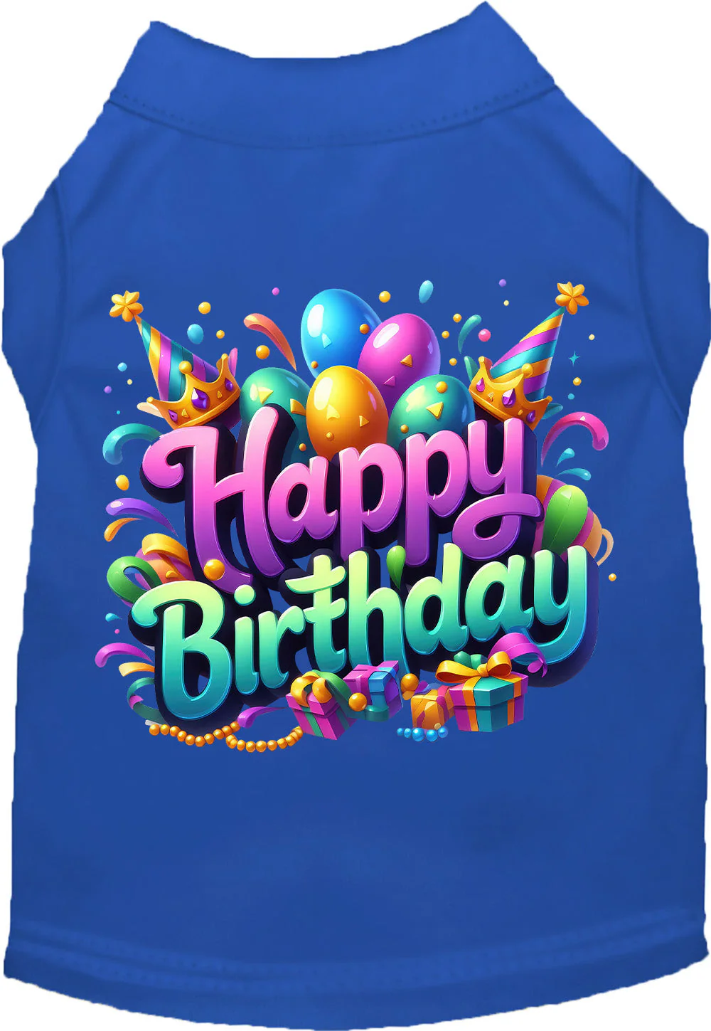 Party Cat or Dog Shirt for Pets "Happy Birthday" - Image 6