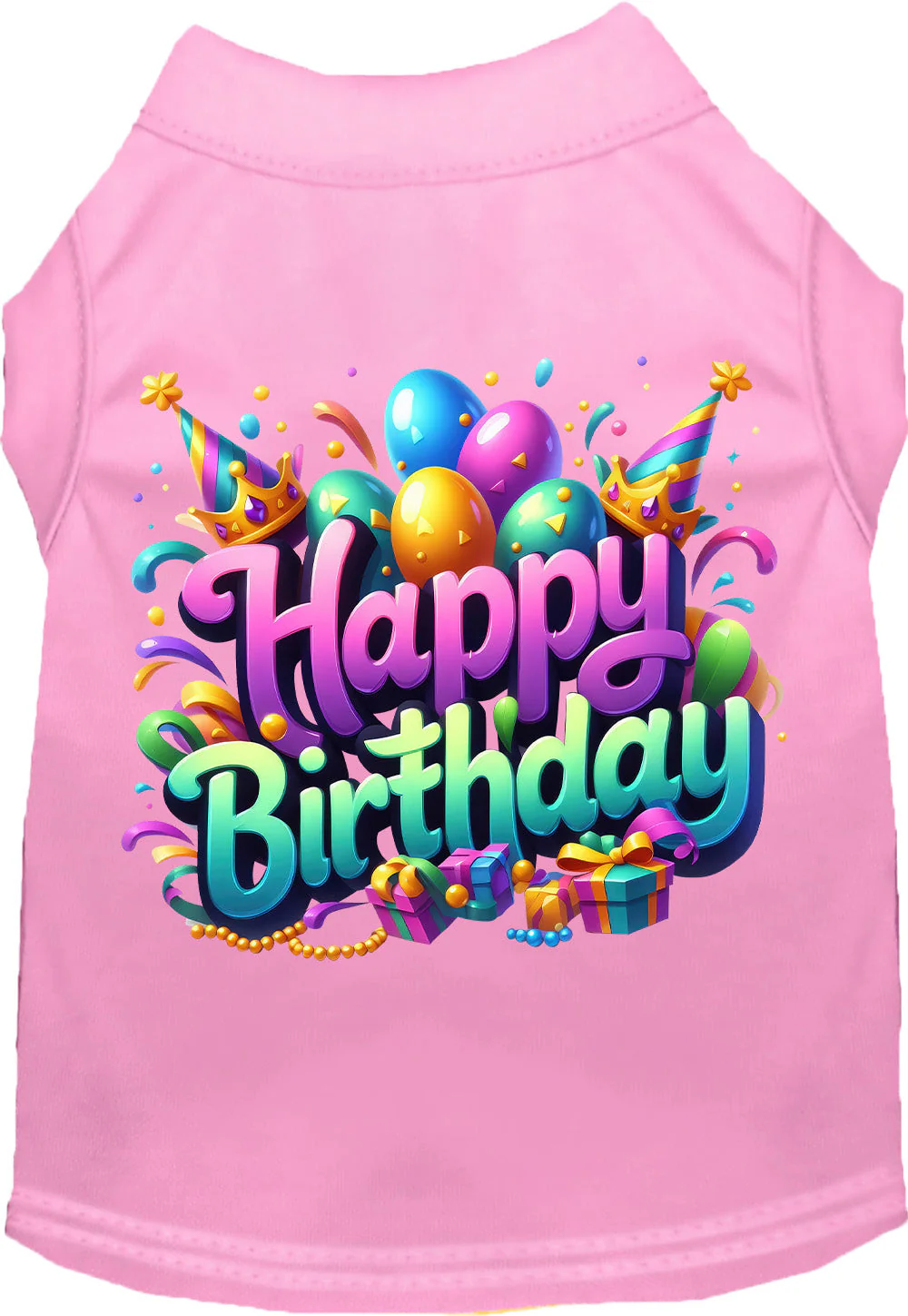 Party Cat or Dog Shirt for Pets "Happy Birthday" - Image 8