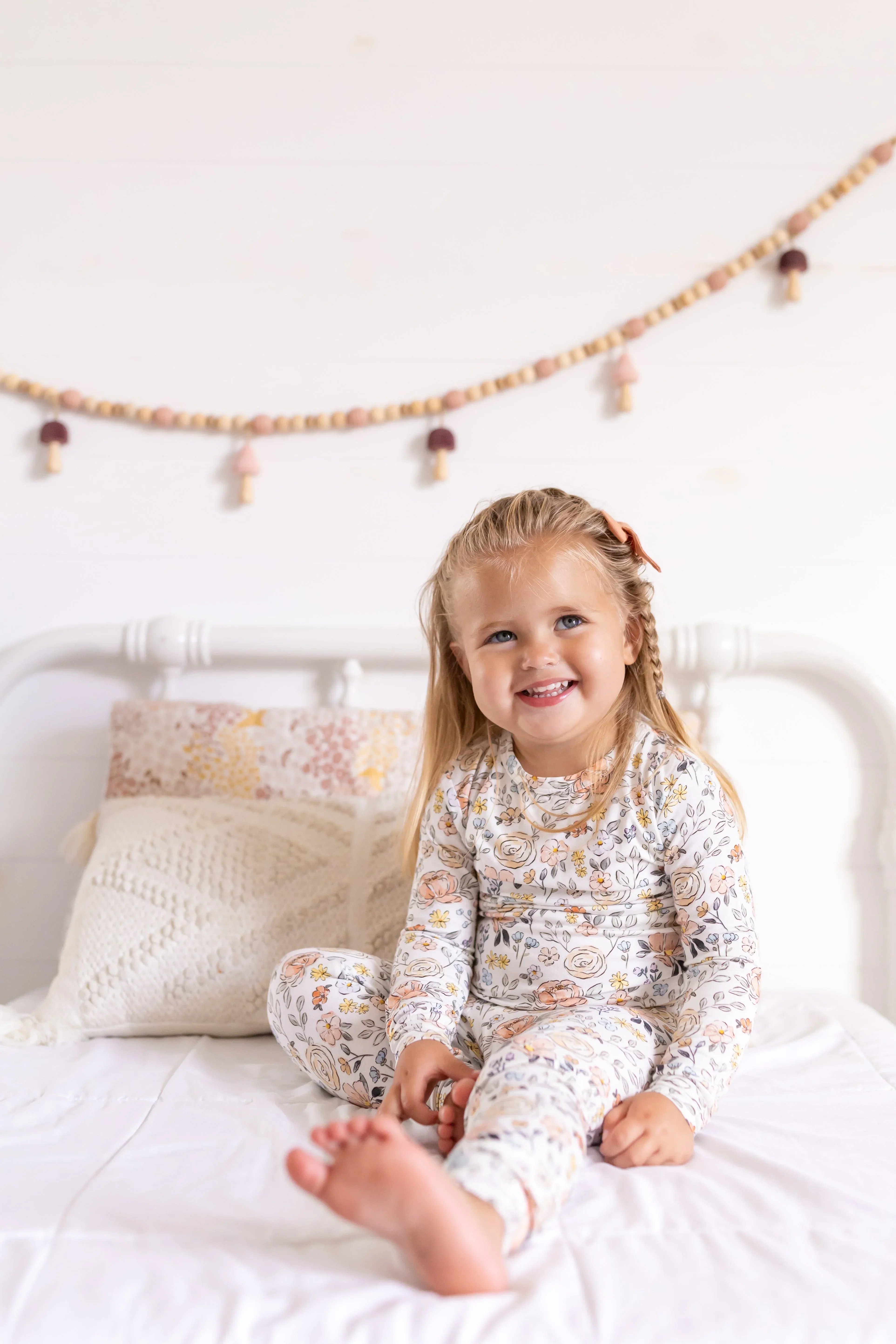 Pastel Petals 2pc Modal Pajamas - Image 3