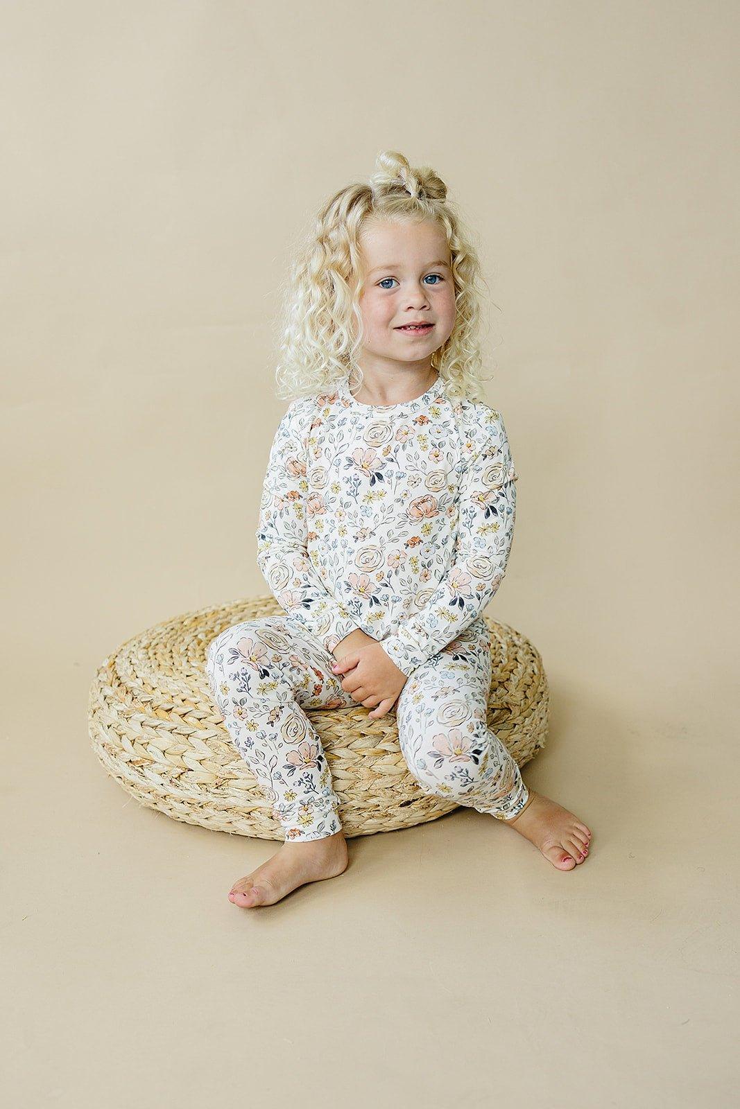 Pastel Petals 2pc Modal Pajamas - Image 4