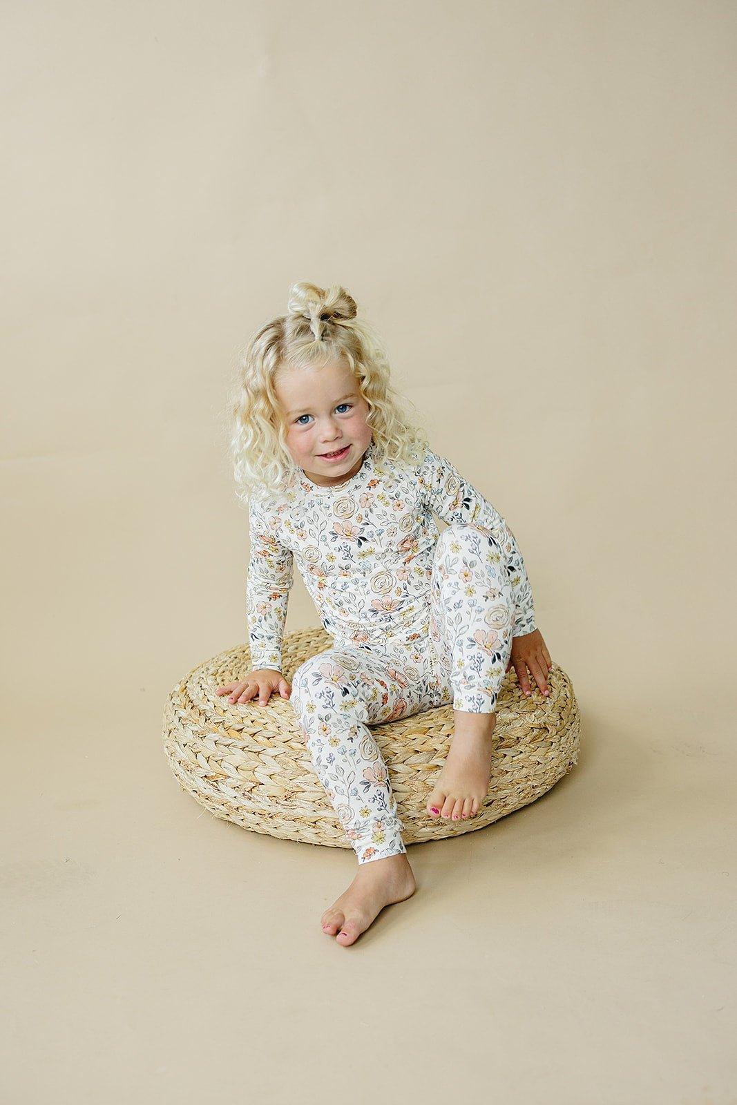Pastel Petals 2pc Modal Pajamas - Image 5