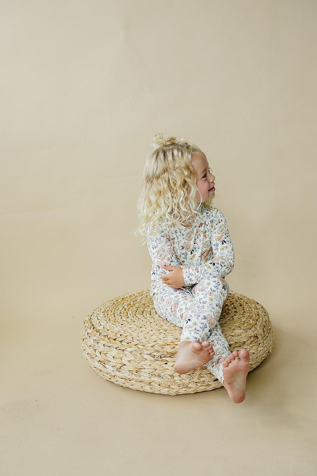 Pastel Petals 2pc Modal Pajamas - Image 6
