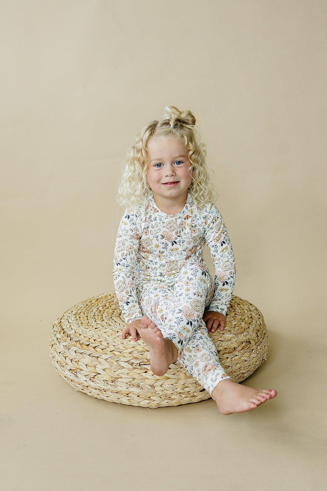 Pastel Petals 2pc Modal Pajamas - Image 7