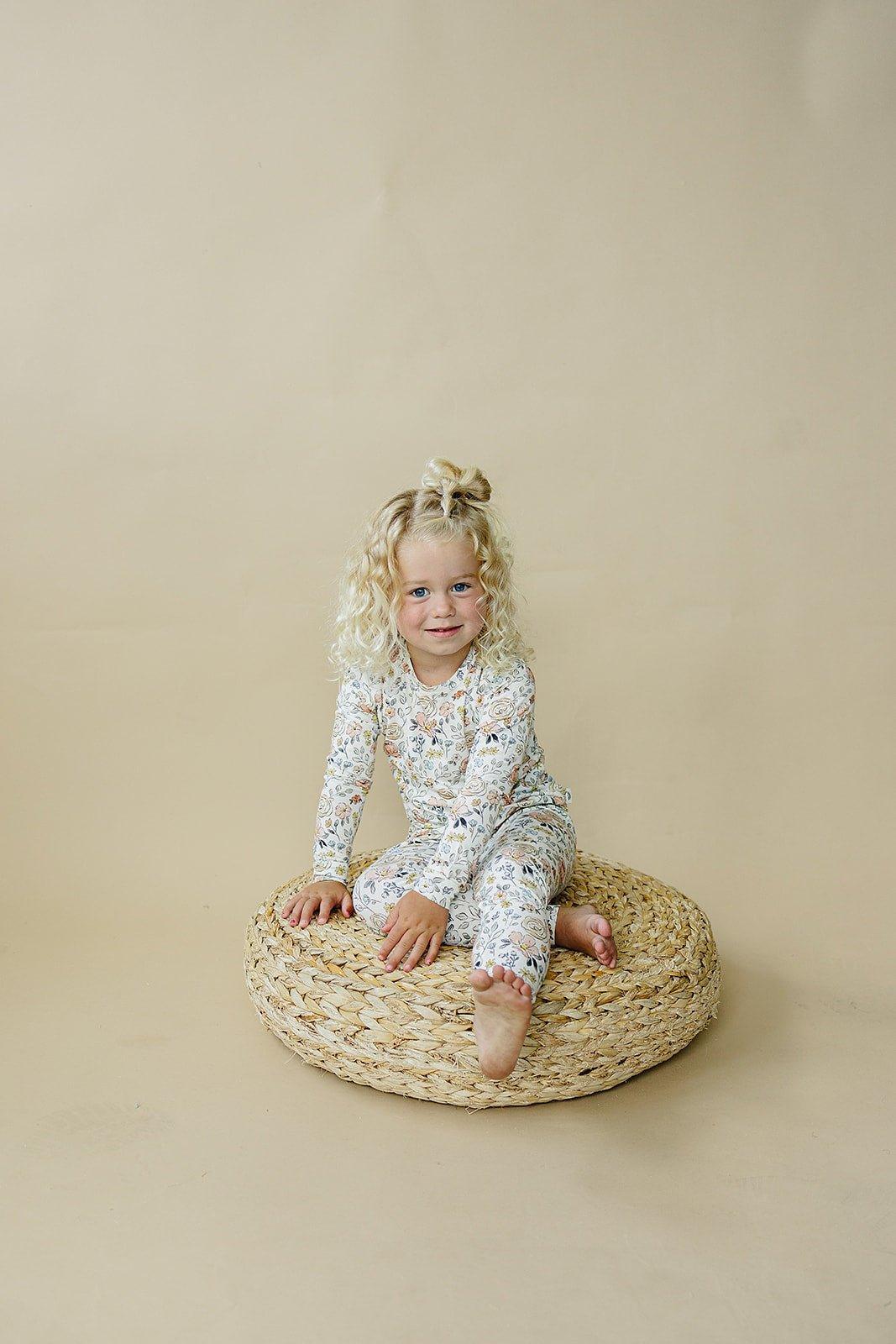 Pastel Petals 2pc Modal Pajamas - Image 8