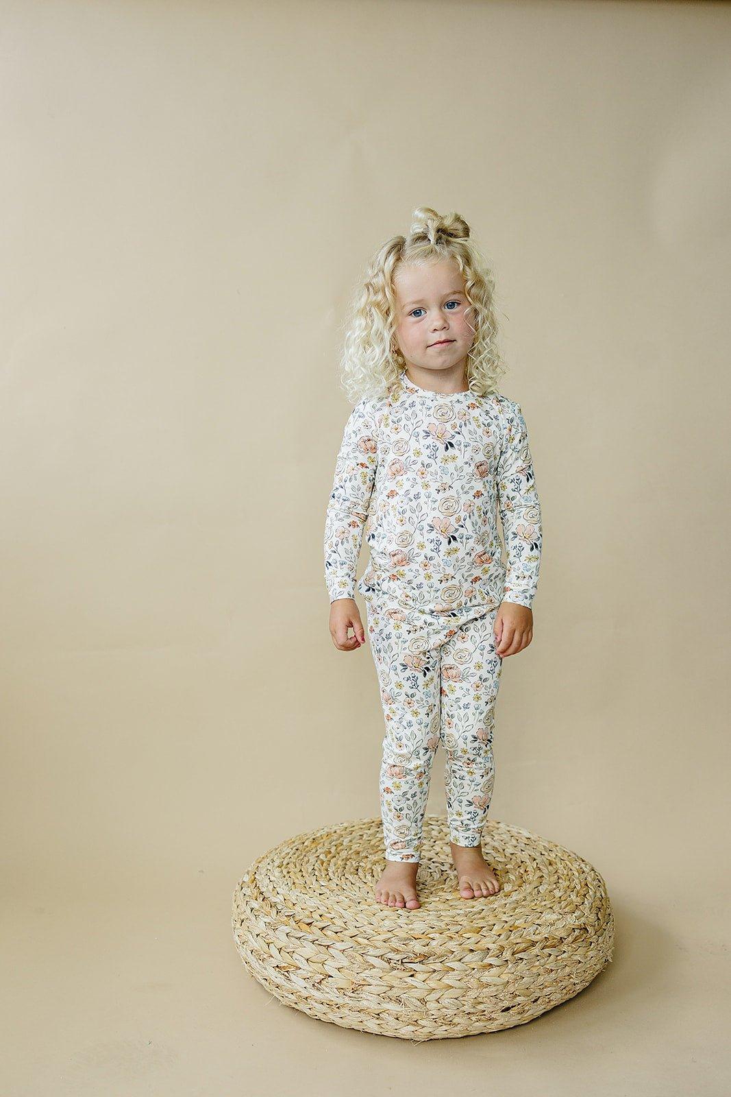 Pastel Petals 2pc Modal Pajamas - Image 9