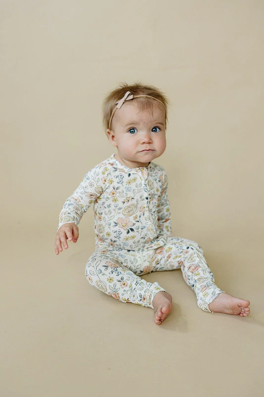 Pastel Petals Modal Zippy Romper - Image 12