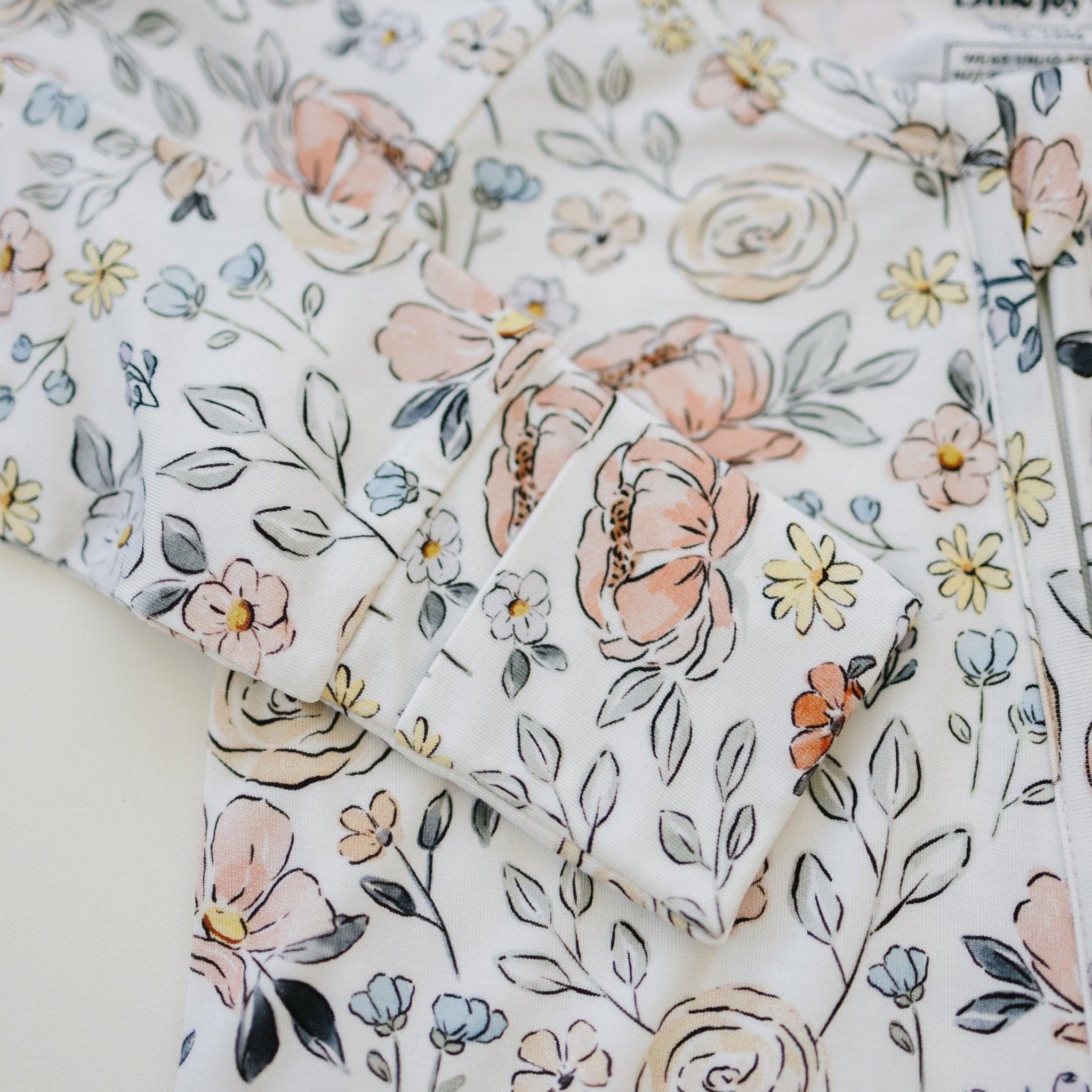 Pastel Petals Modal Zippy Romper - Image 8