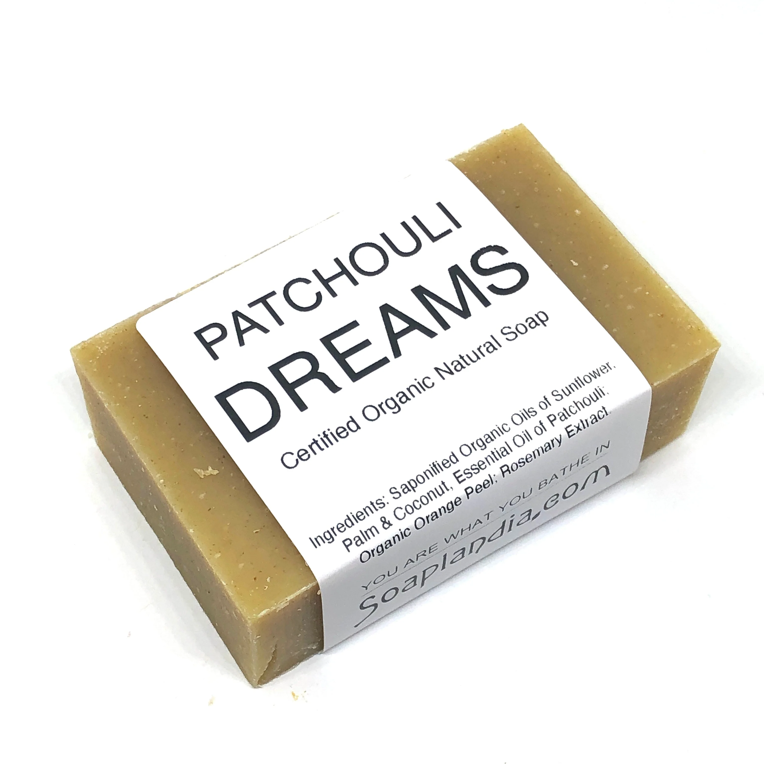 Patchouli Dreams Bar Soap, Organic - Image 2