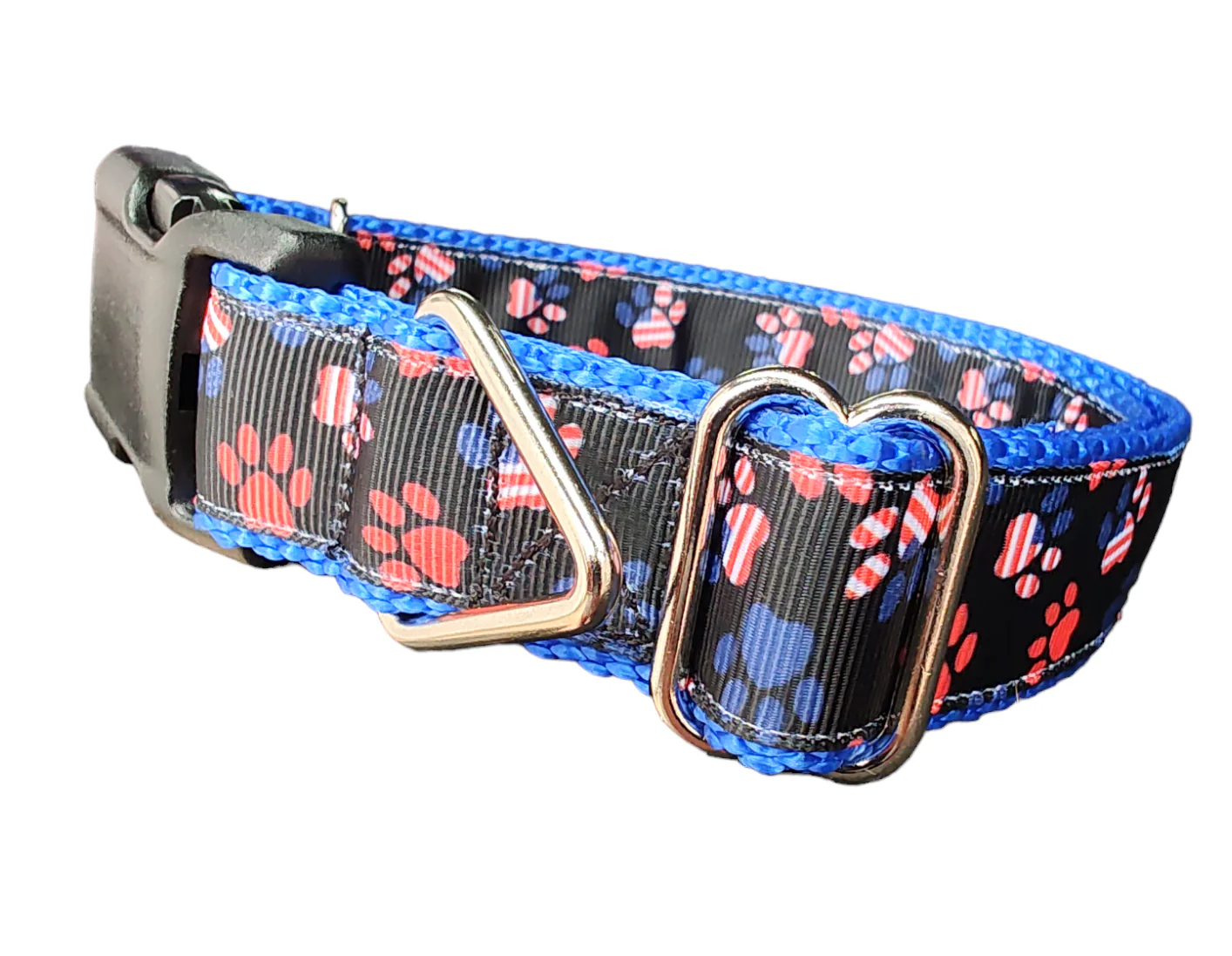 Patriotic Paws Nylon Dog Collar - Image 2
