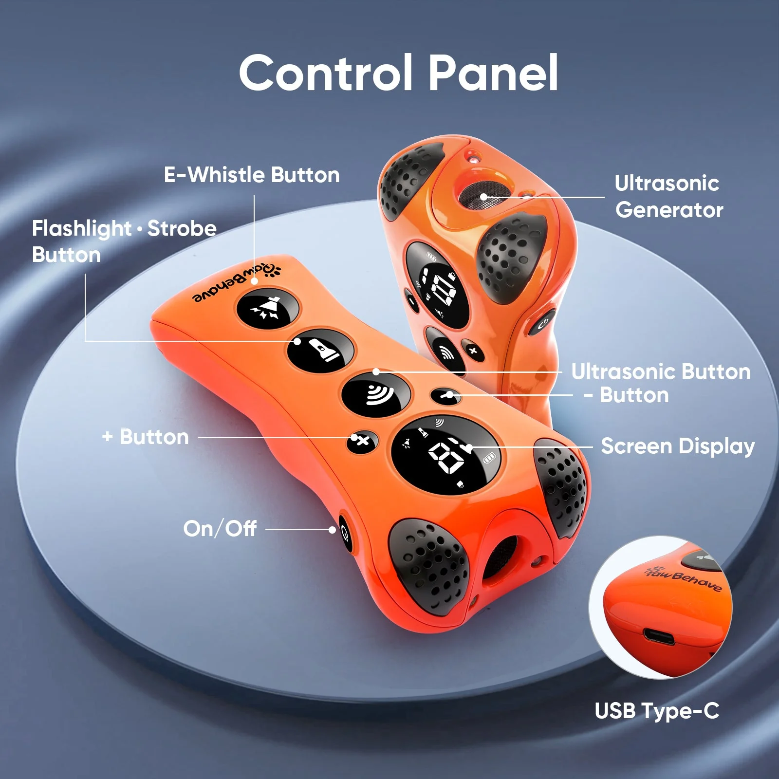 PawBehave Adjustable Ultrasonic Dog Trainer – World's First Variable Frequency Pet Behavior Corrector - Image 5