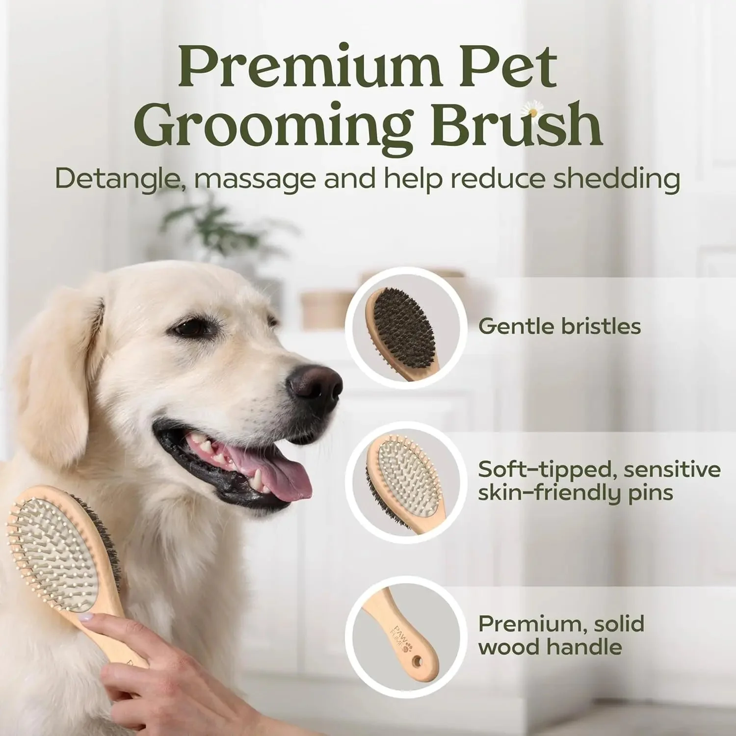 Pawfume Dog Spa Gift Basket 6-Piece Probiotic Deodorizer & Grooming Set - Image 9
